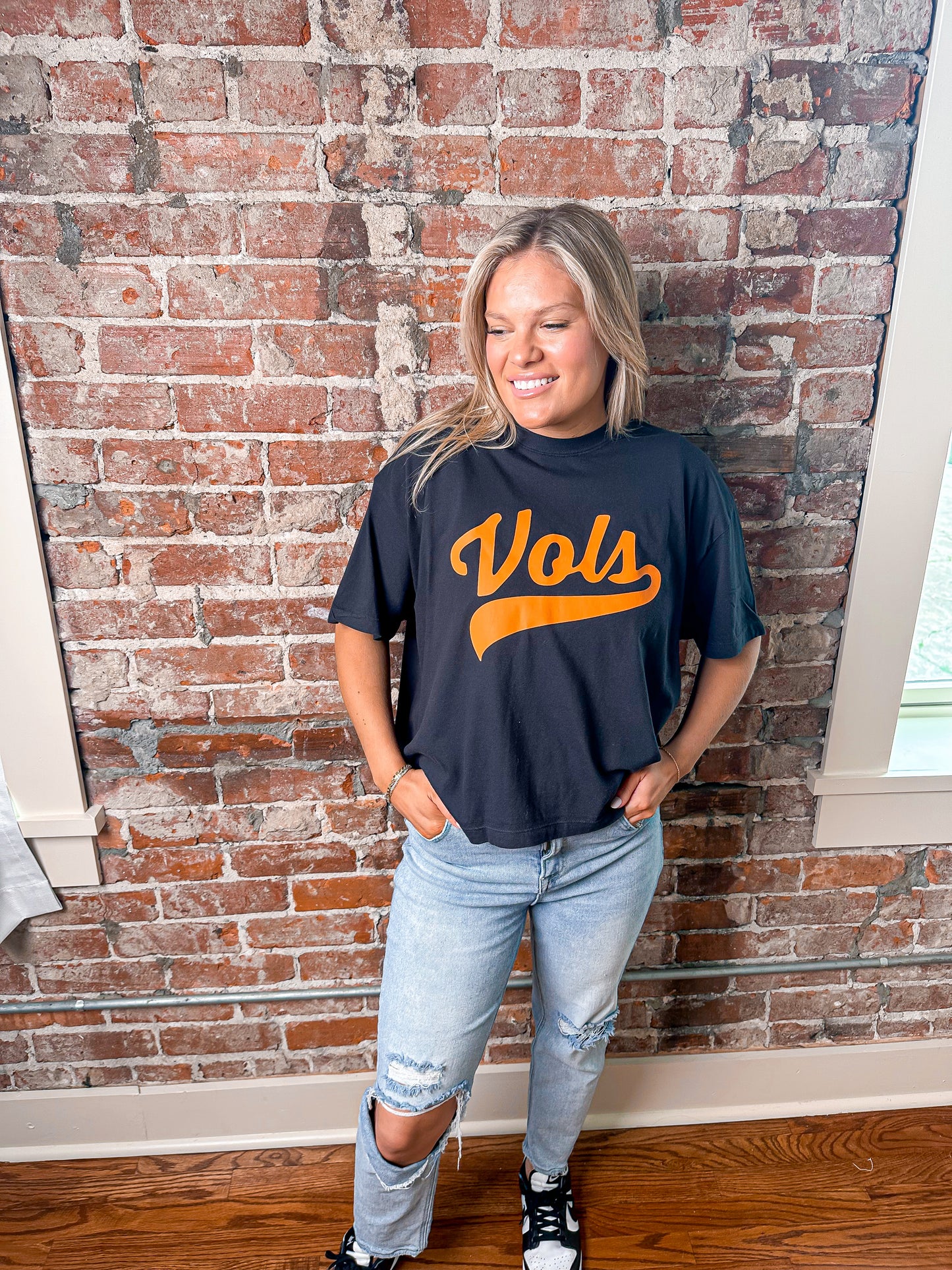 Tennessee Baseball Crop Tee