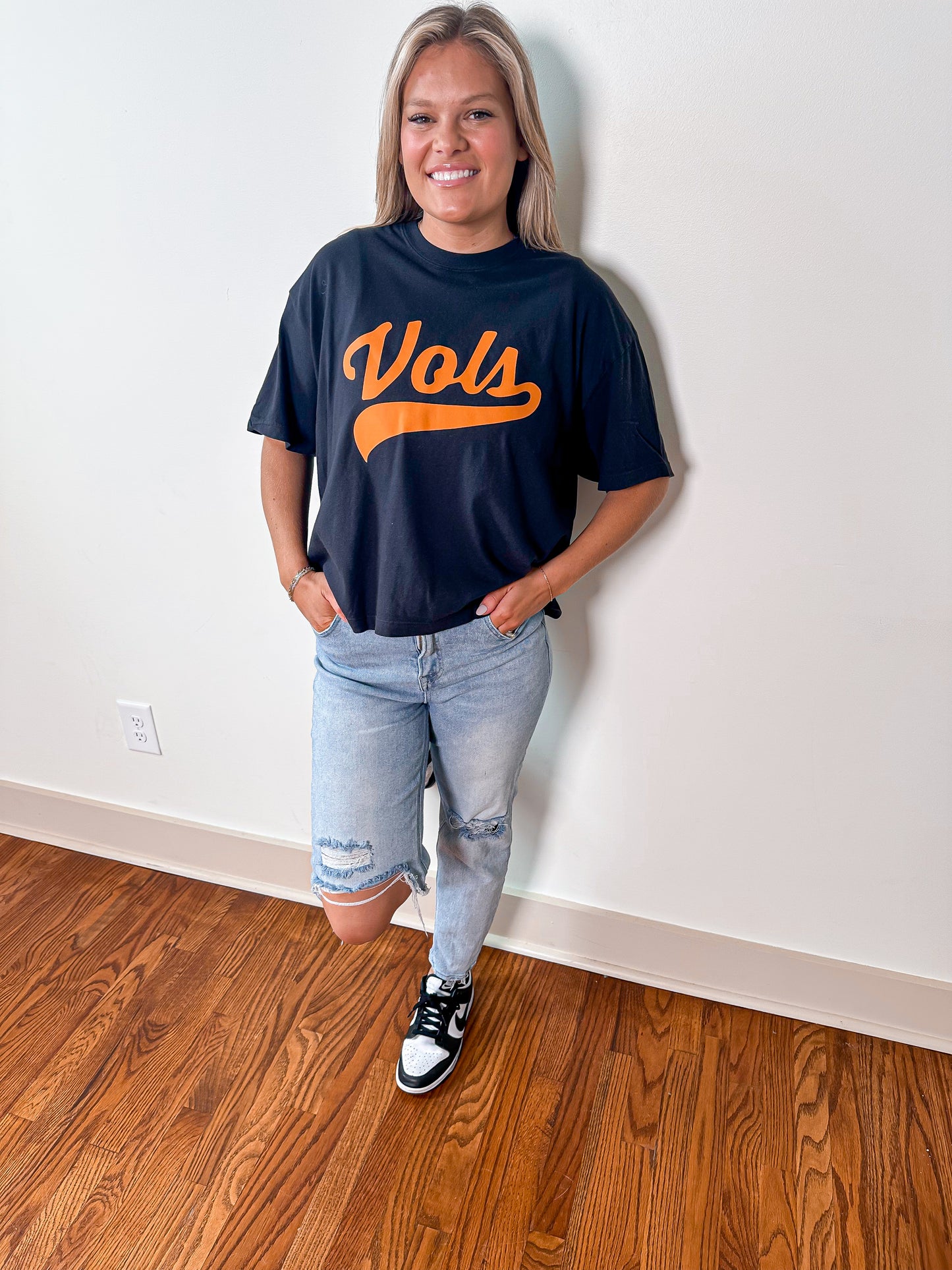 Tennessee Baseball Crop Tee