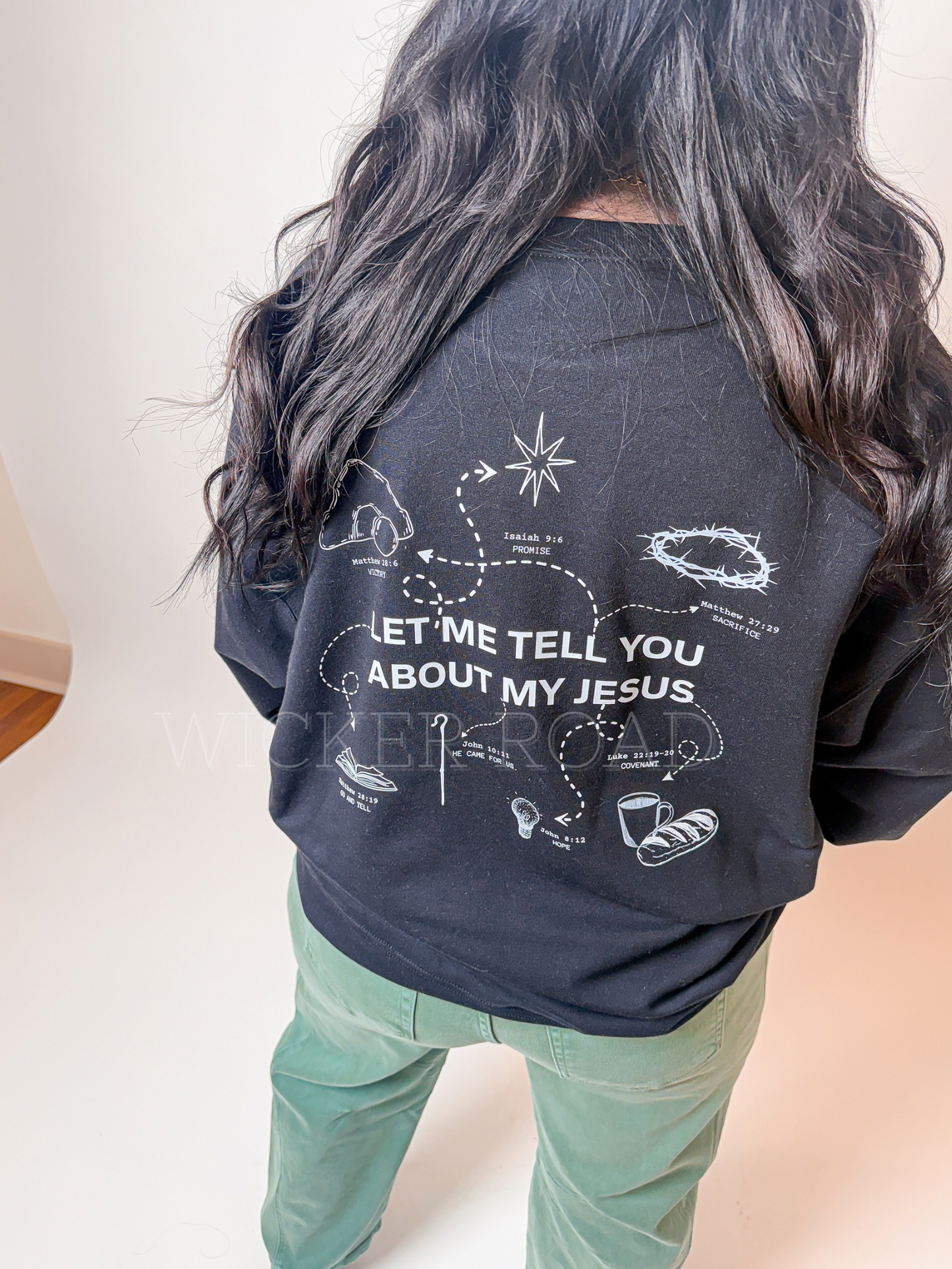 My Jesus. sweatshirt