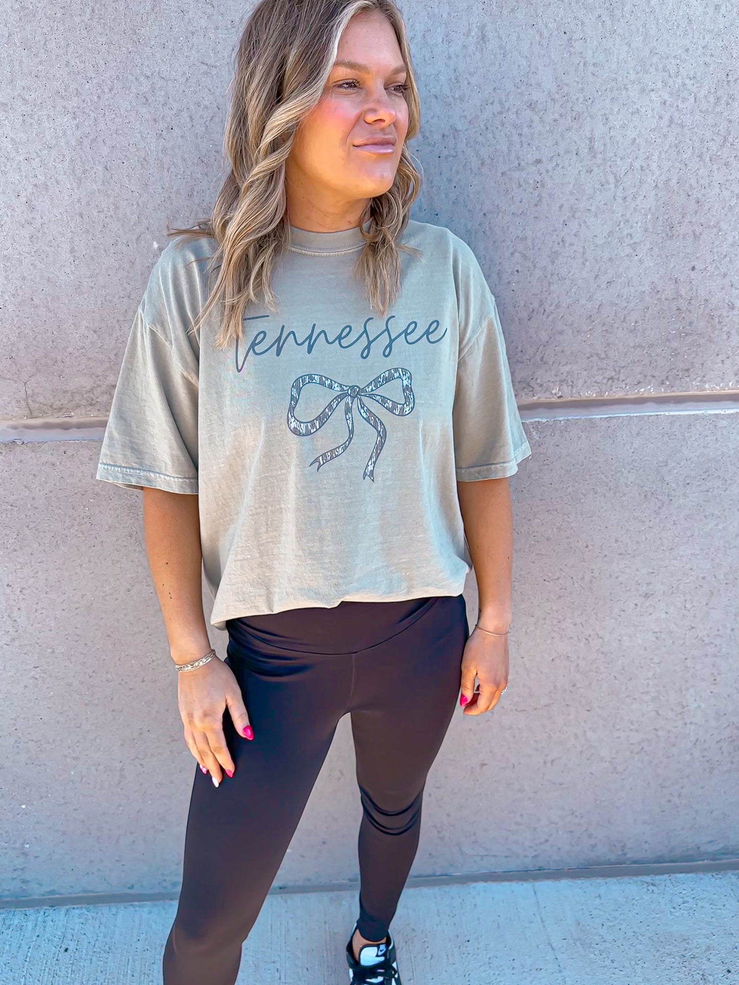 Tennessee Camo Bow Tee