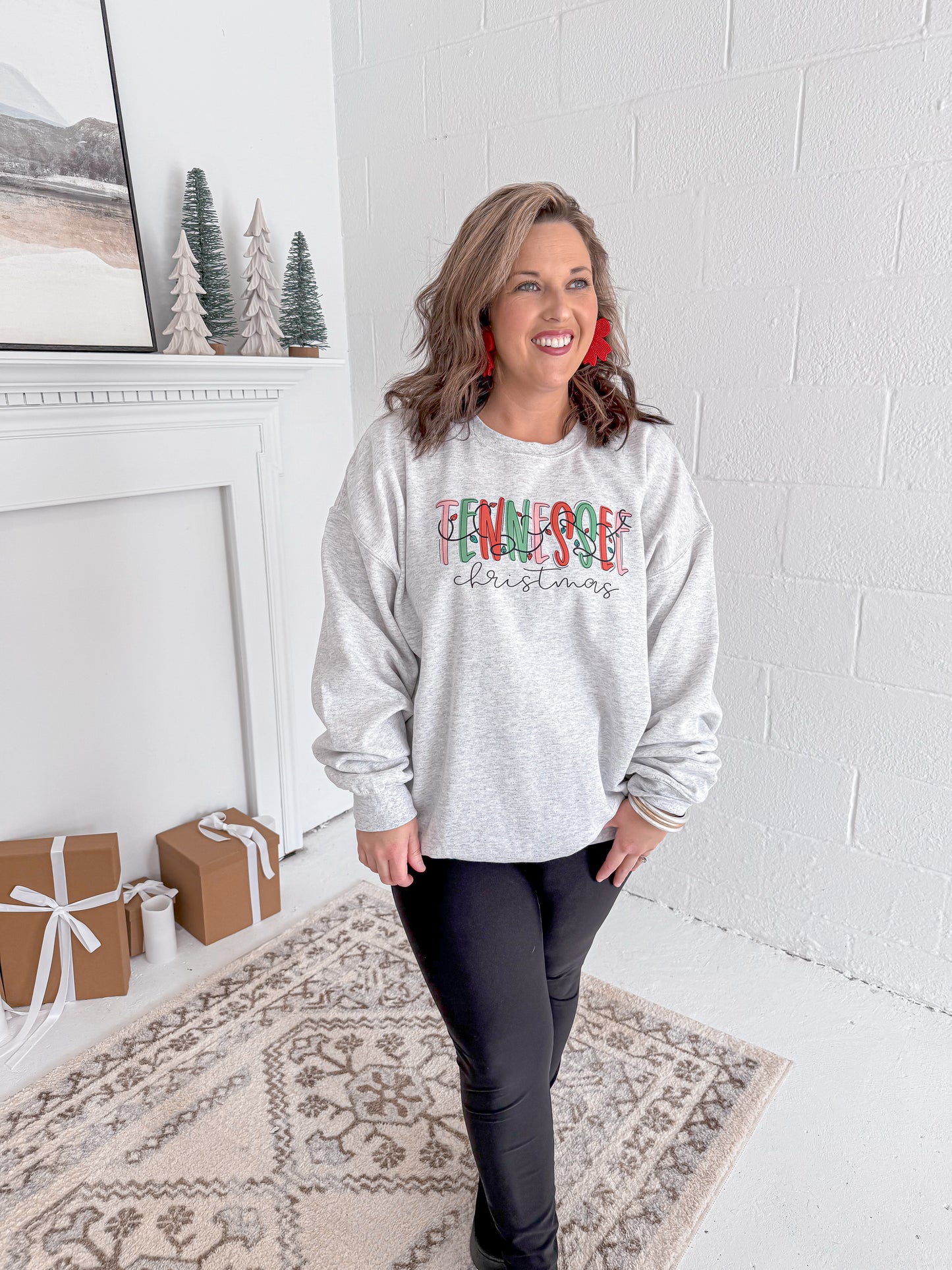 Tennessee Christmas Lights Sweatshirt