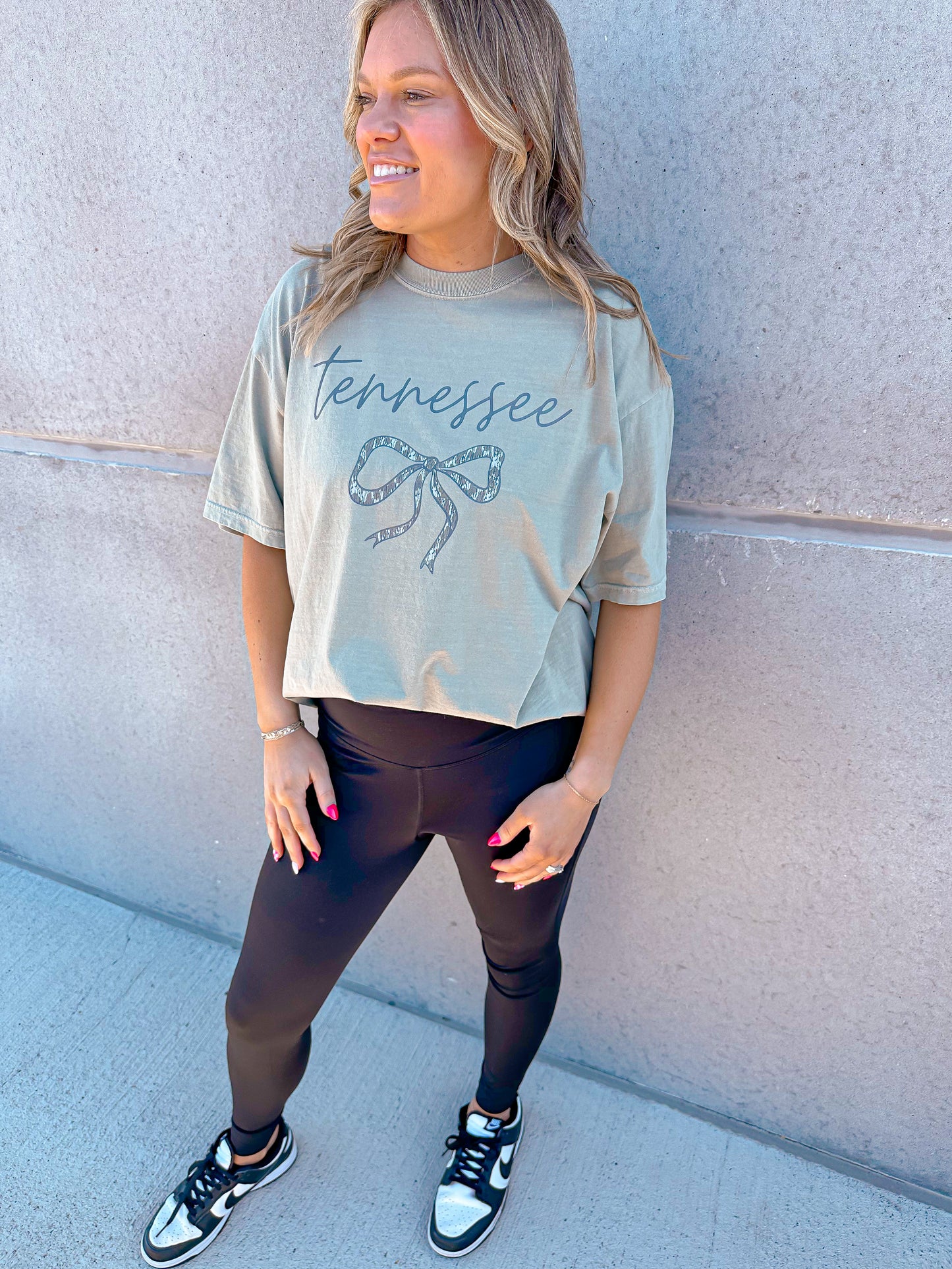 Tennessee Camo Bow Tee