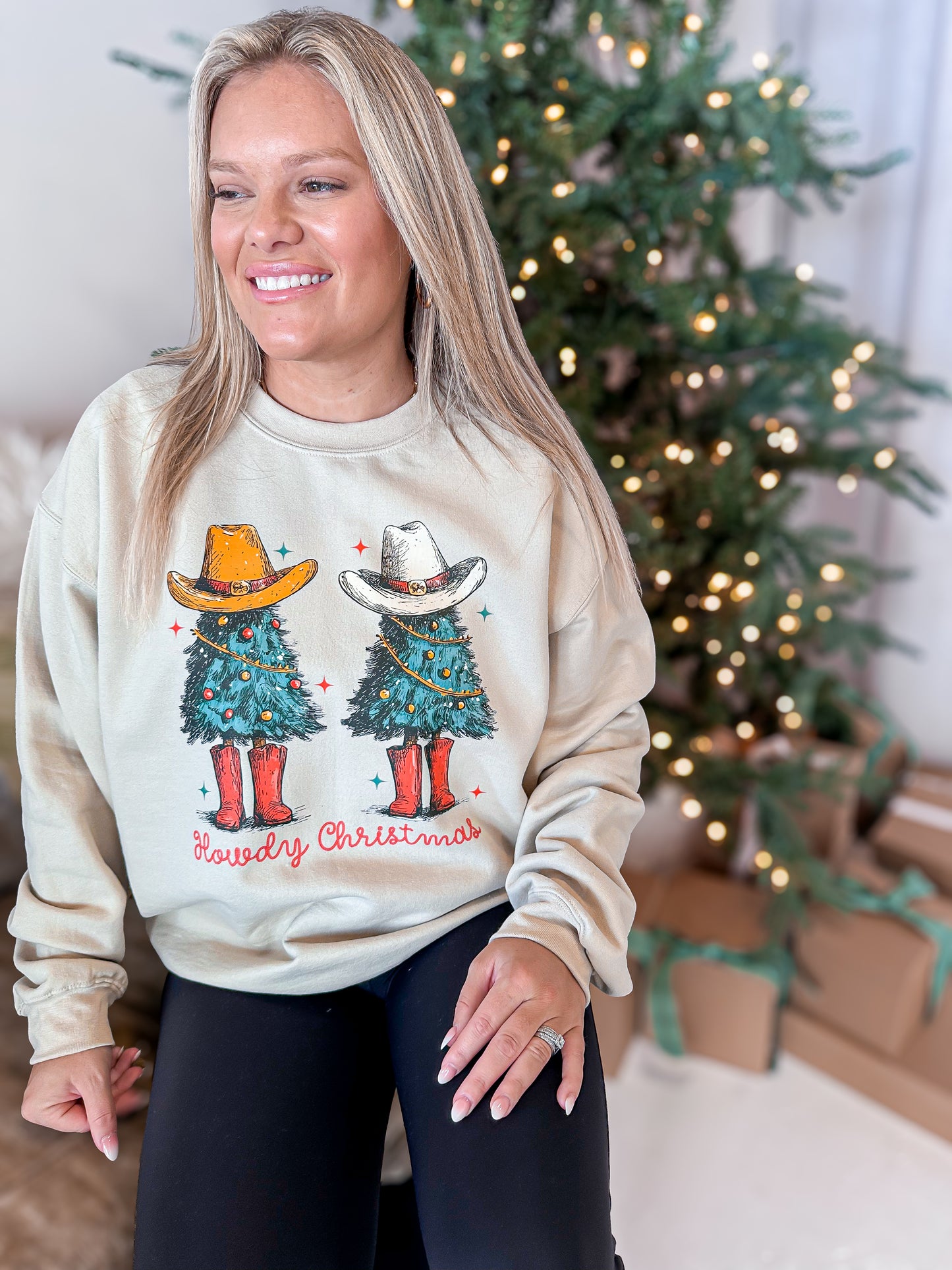 Howdy Christmas Sweatshirt