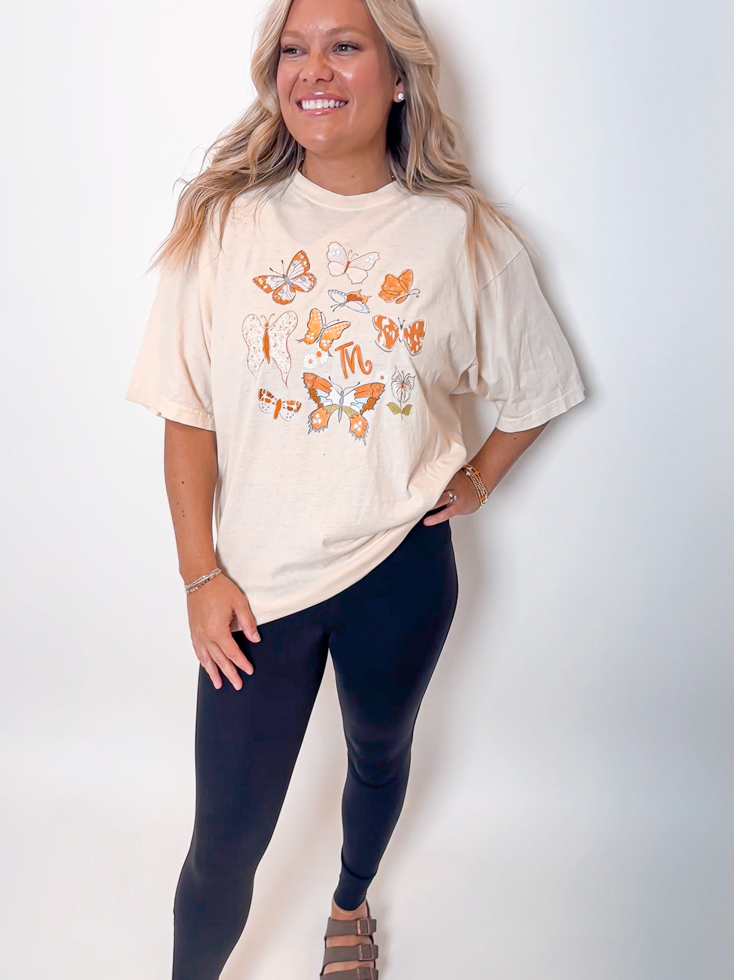 TN Butterflies tee