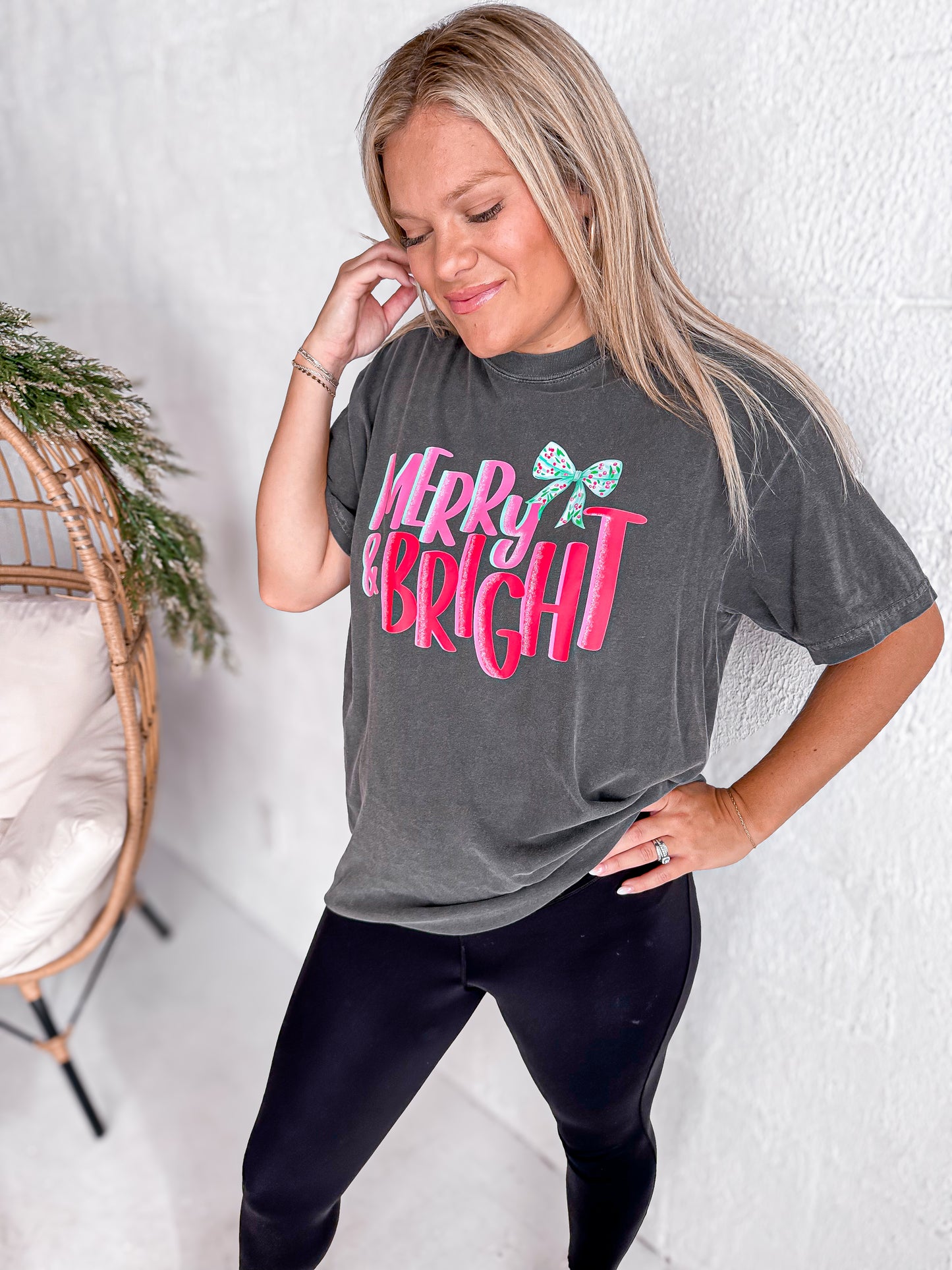 WHOLESALE Merry and Bright Tee