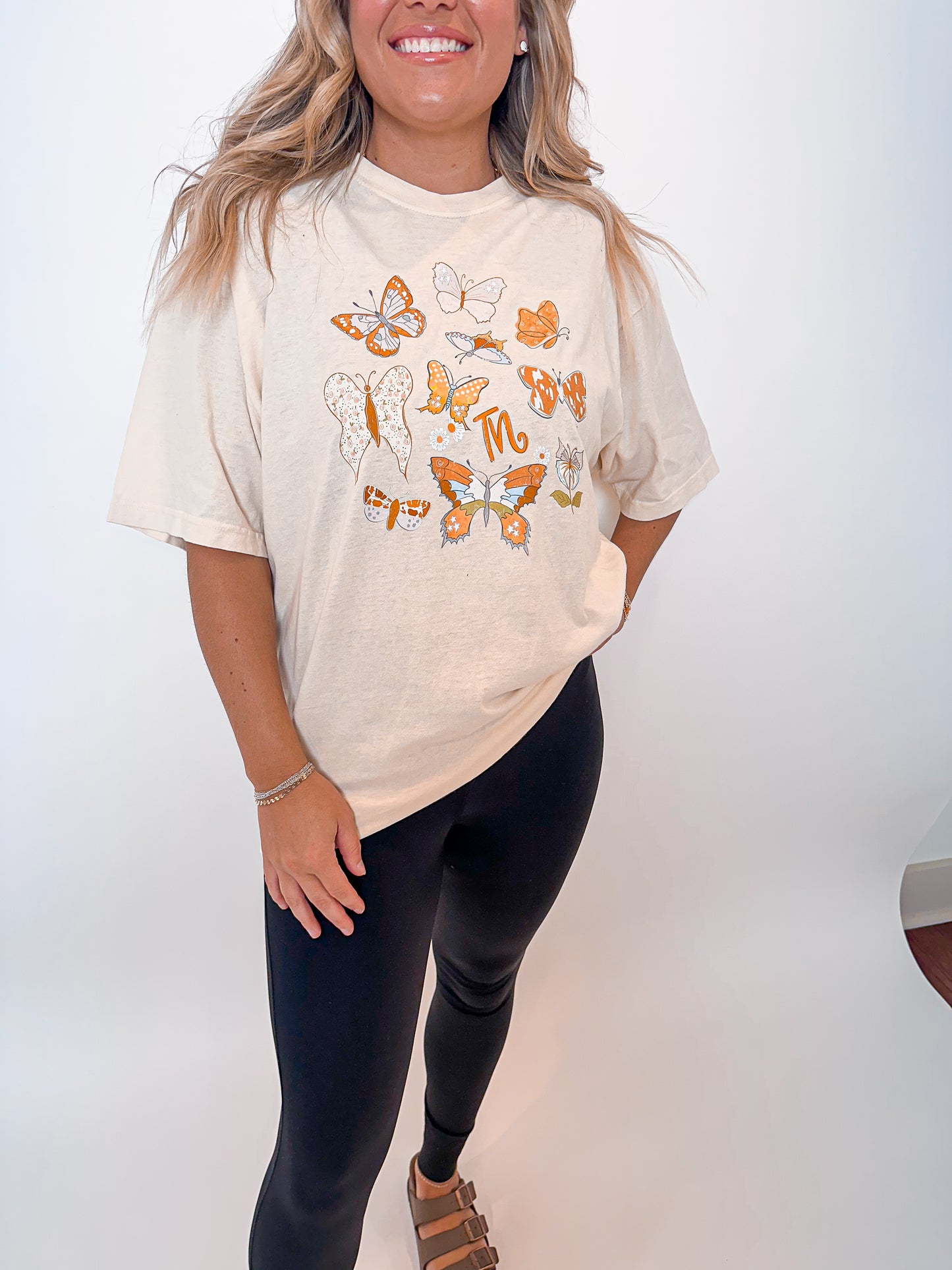 TN Butterflies tee