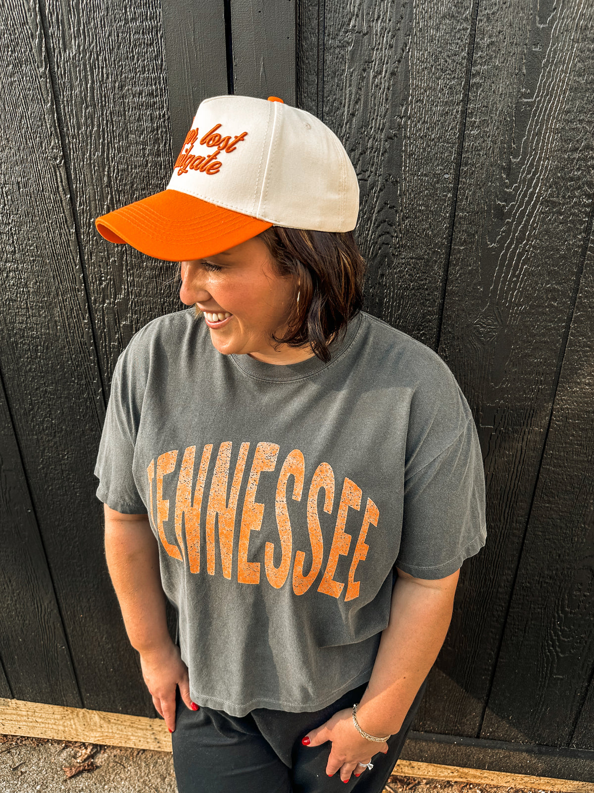 Throwback Tennessee- Crop Pepper Tee