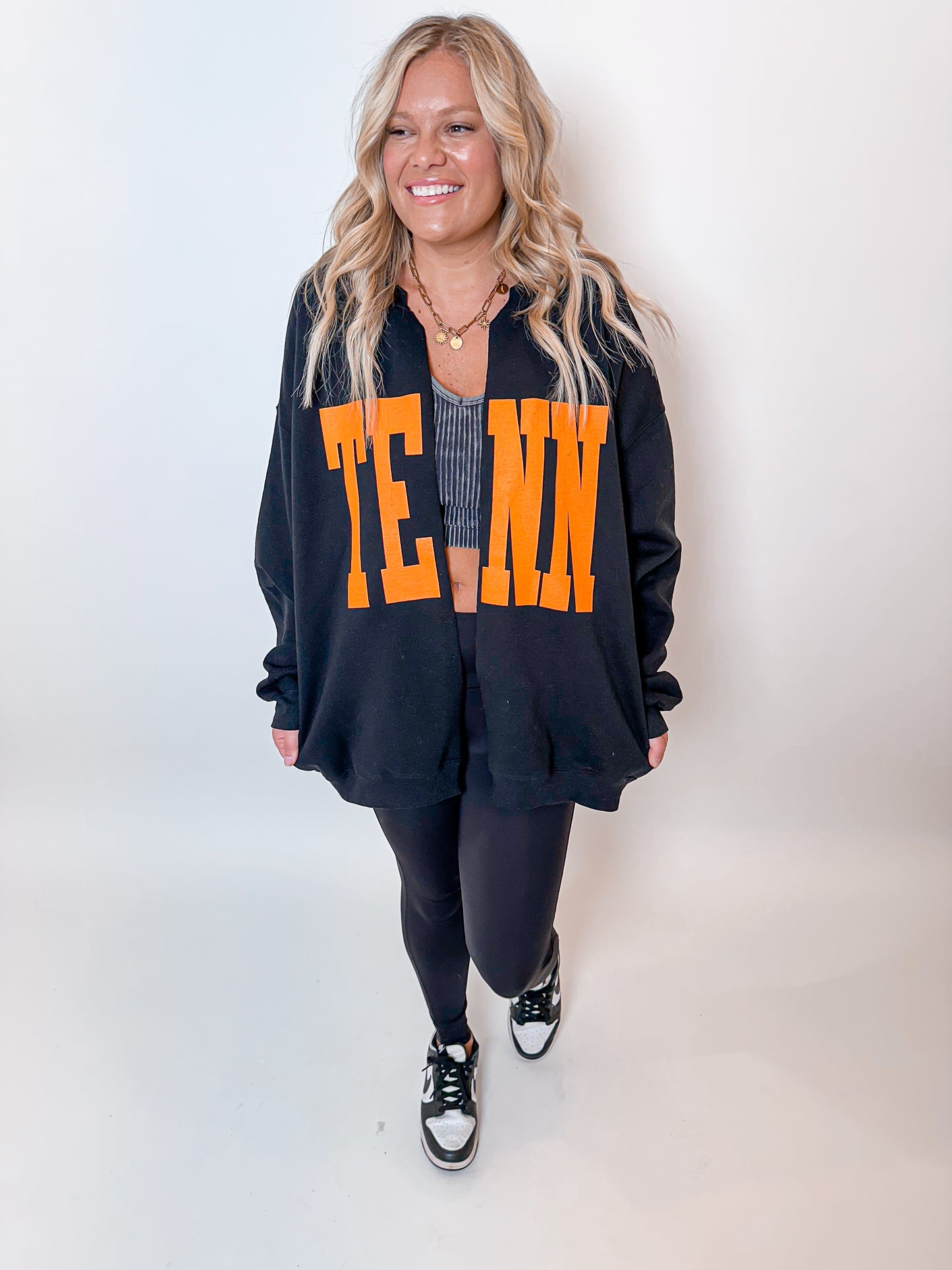 WHOLESALE TENN BLACK Cardigan