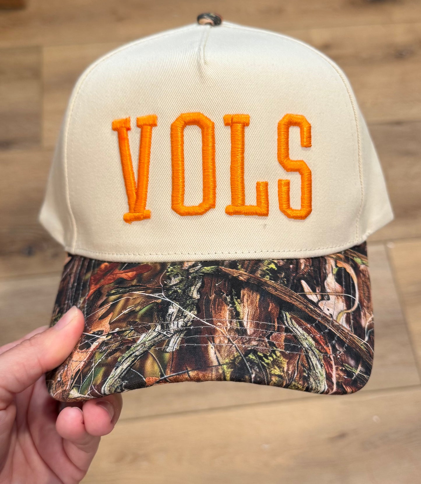 VOLS Camo Hat- Orange