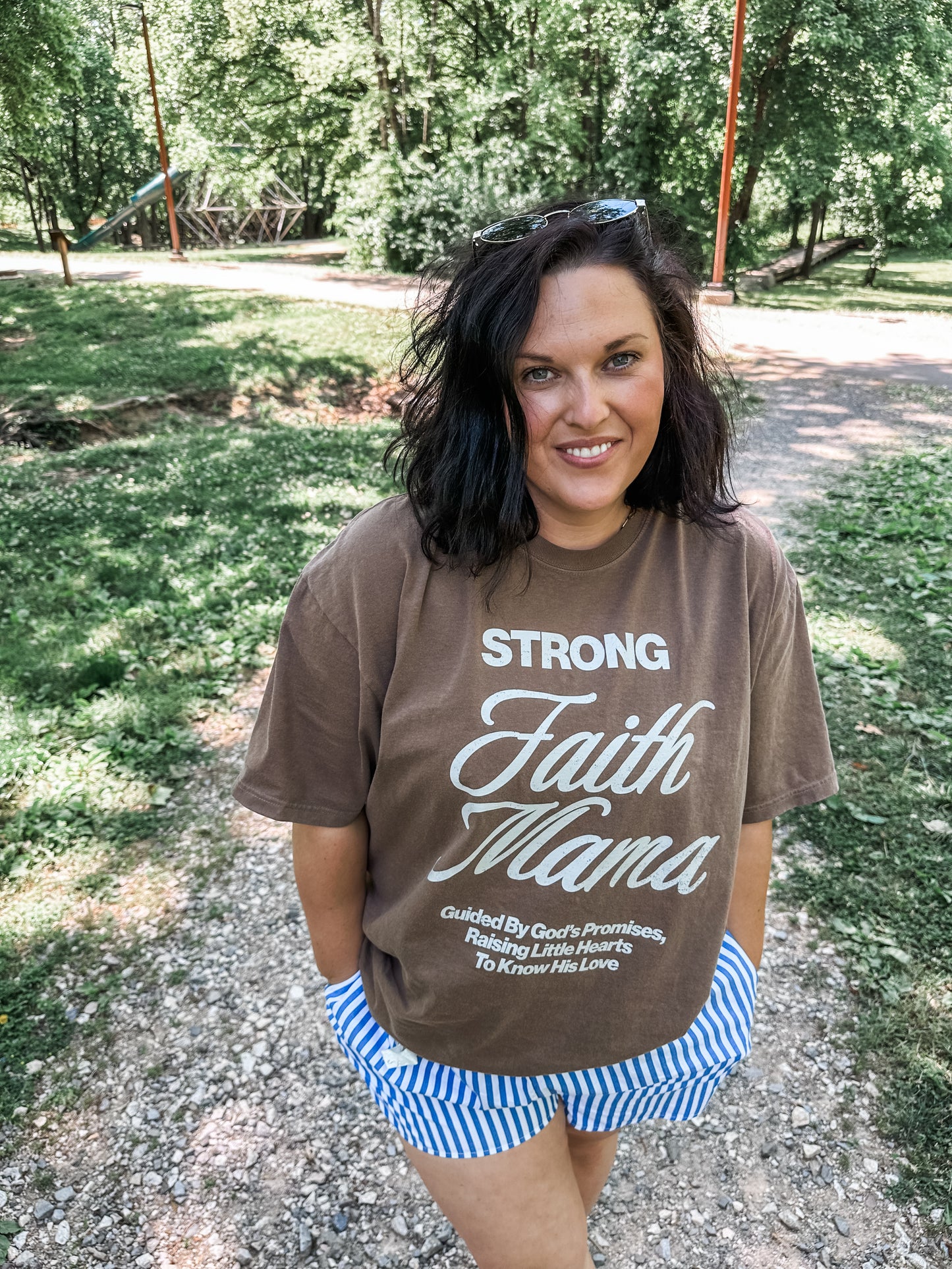 Strong Faith Mama Tee