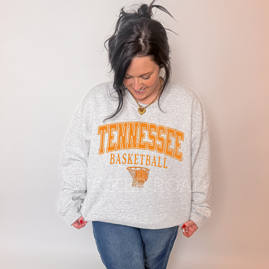 Tennessee Basketball Varsity sweatshirt- ash
