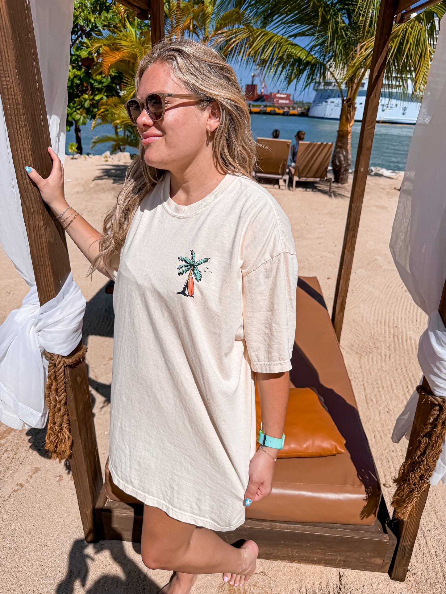 The Wind and Waves Obey Him- ivory Tee