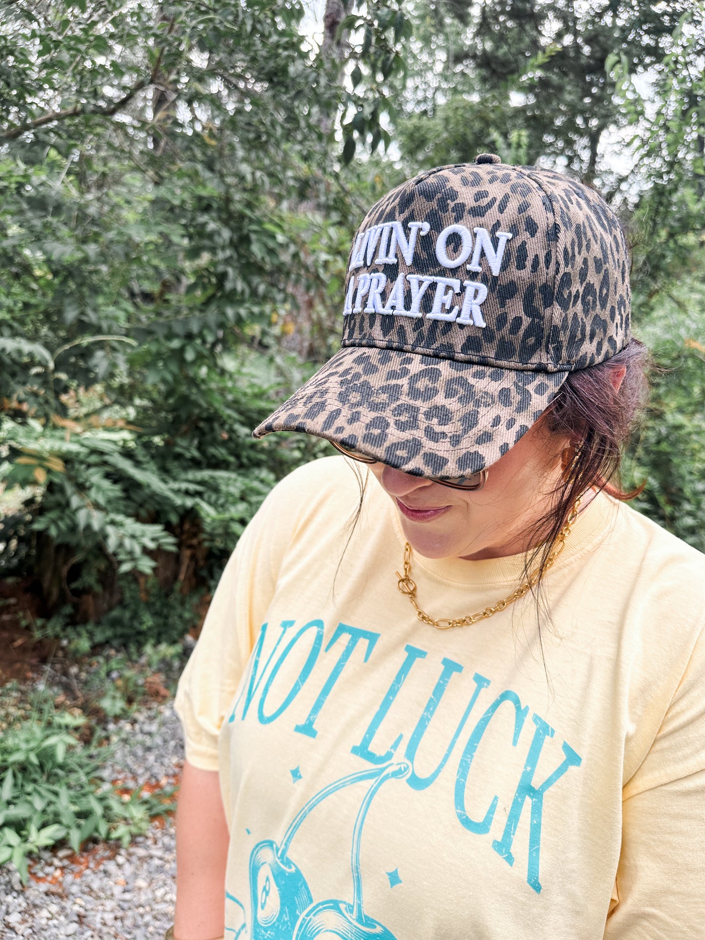 Livin’ On A Prayer Leopard Hat