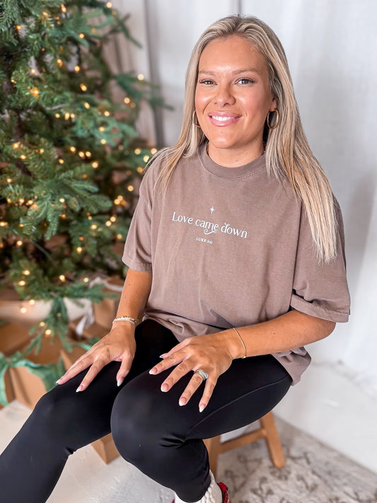 WHOLESALE Love Came Down Tee