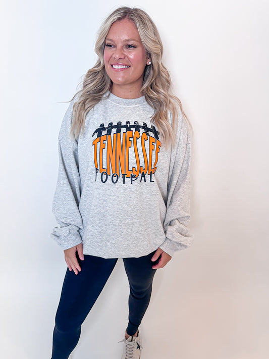 WHOLESALE Tennessee Football Laces Sweatshirt