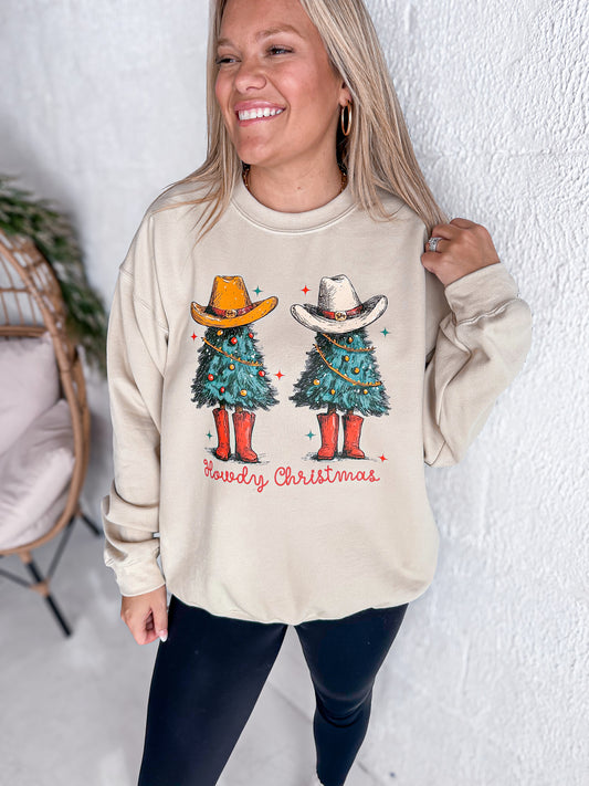 Howdy Christmas Sweatshirt