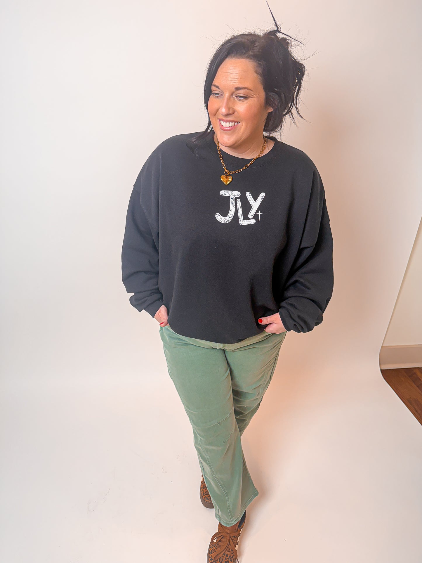 Jesus Loves You Doodle Sweatshirt
