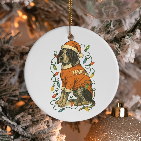 Smokey Christmas Ornament