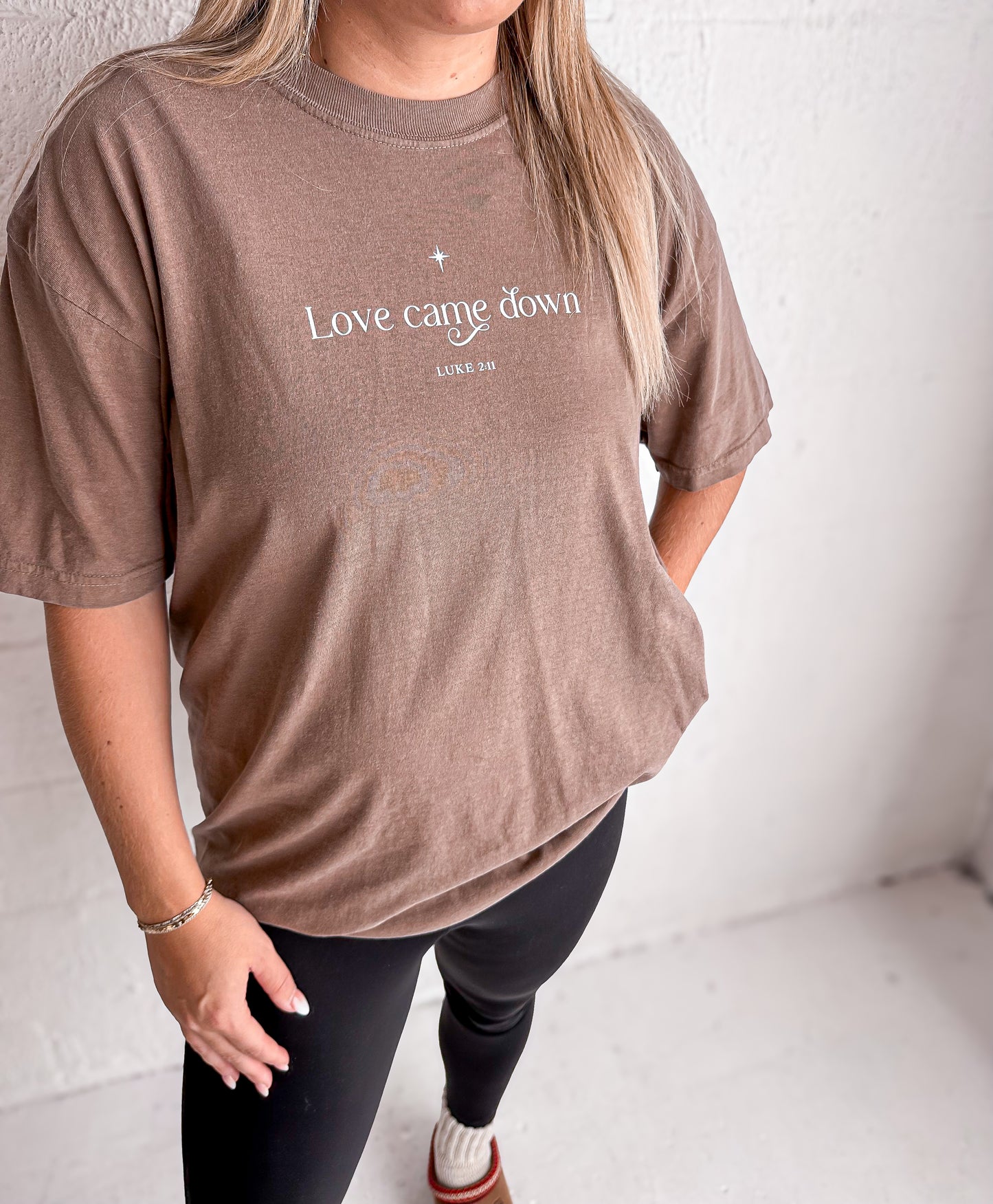 WHOLESALE Love Came Down Tee