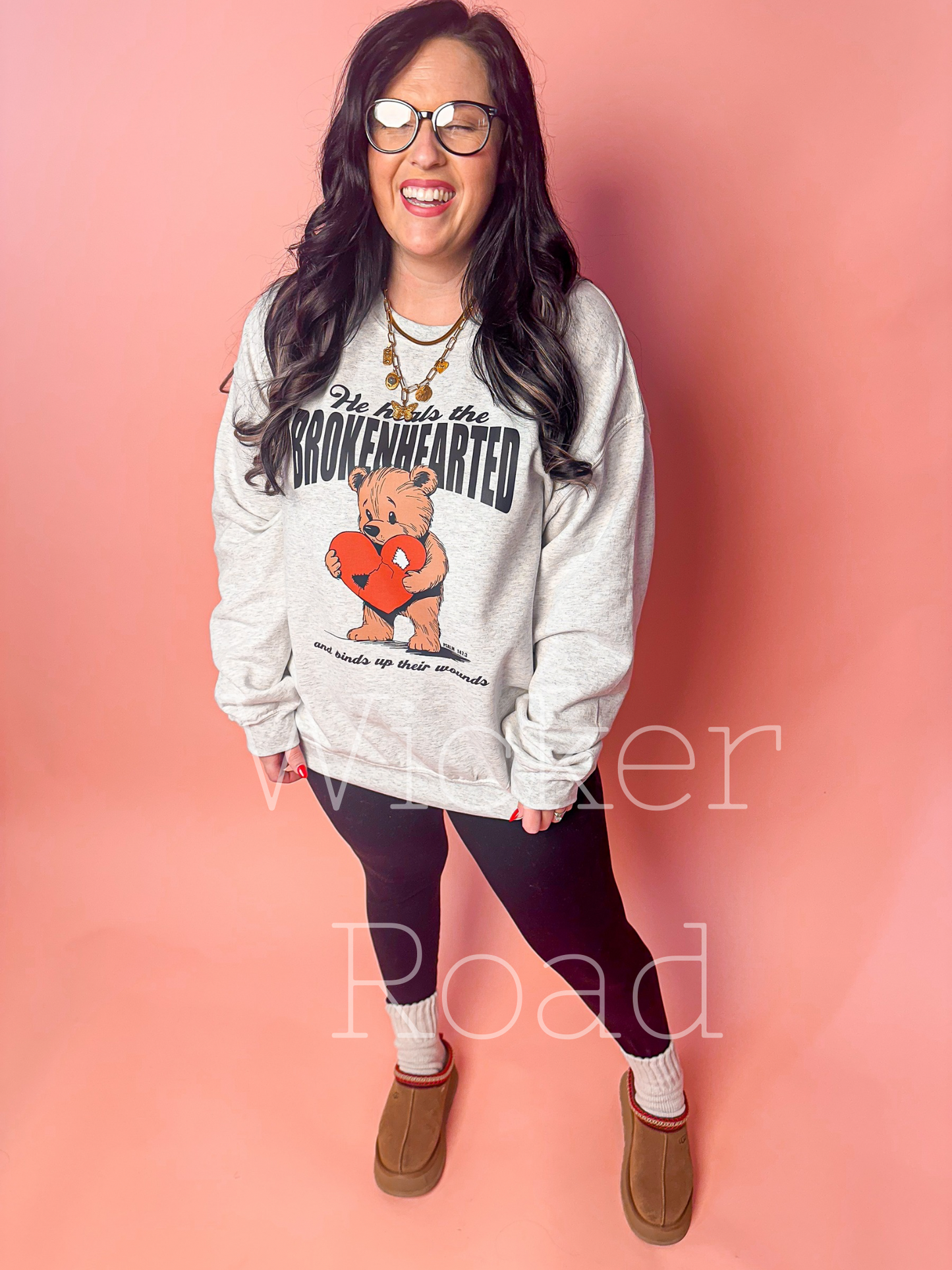 He Heals the Brokenhearted Sweatshirt