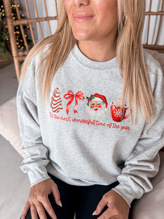 Christmas Cake Sweatshirt