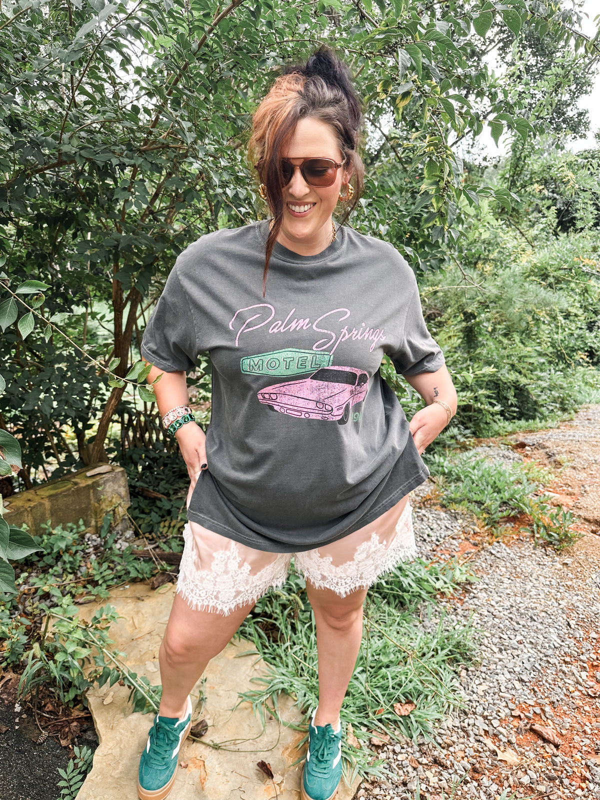 Palm Springs Motel Graphic Tee