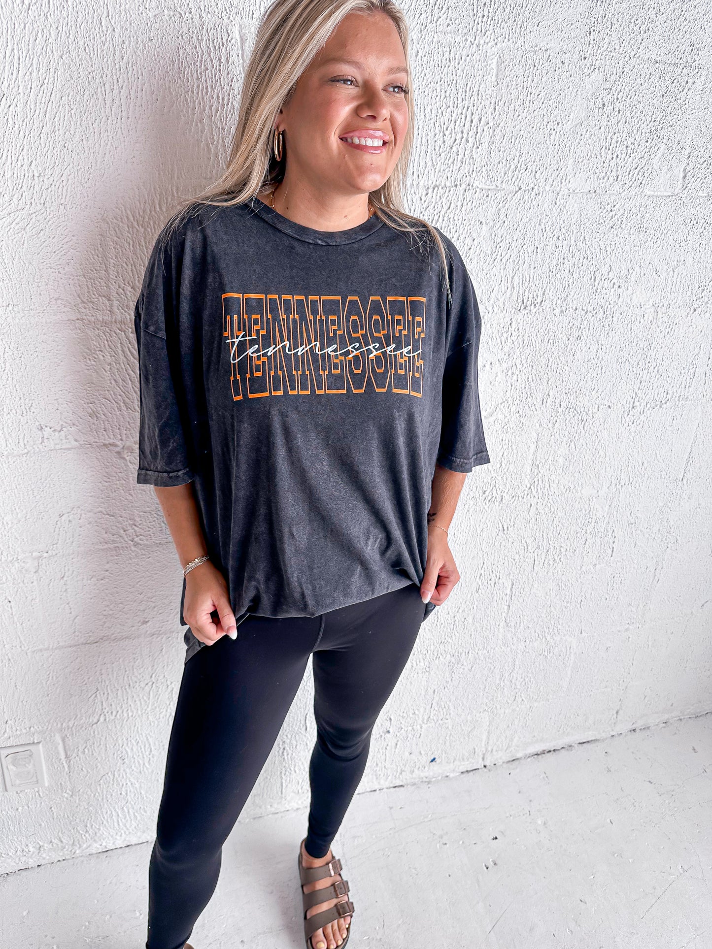 TENNESSEE Acid Wash Tee