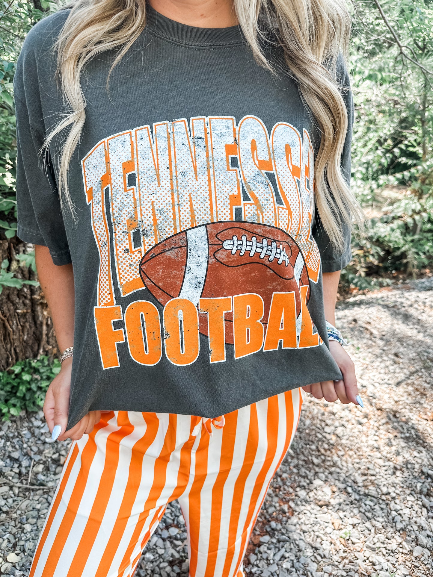 Tennessee Football 🏈- pepper tee