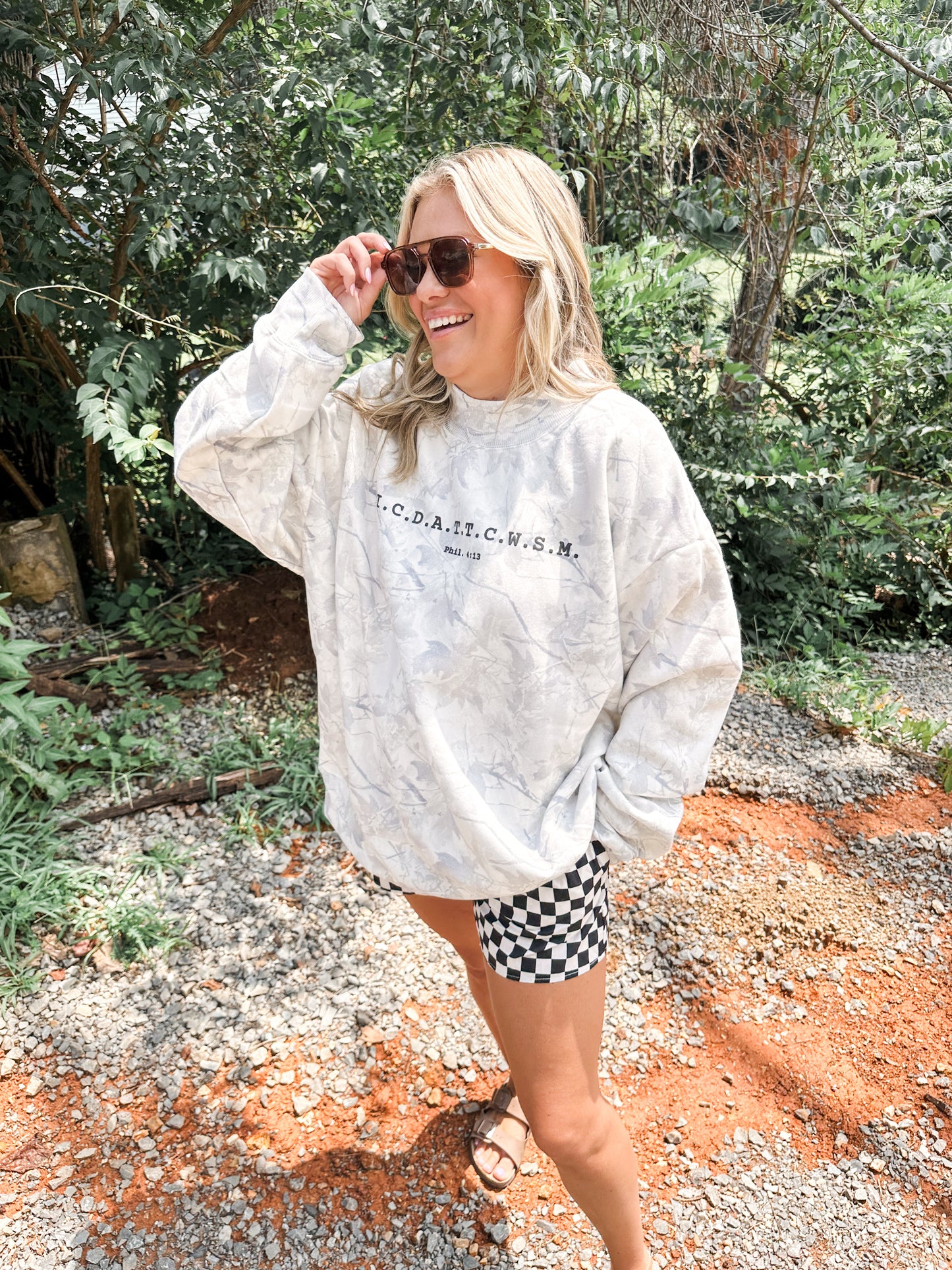 Phil 4:13 Camo Mockneck