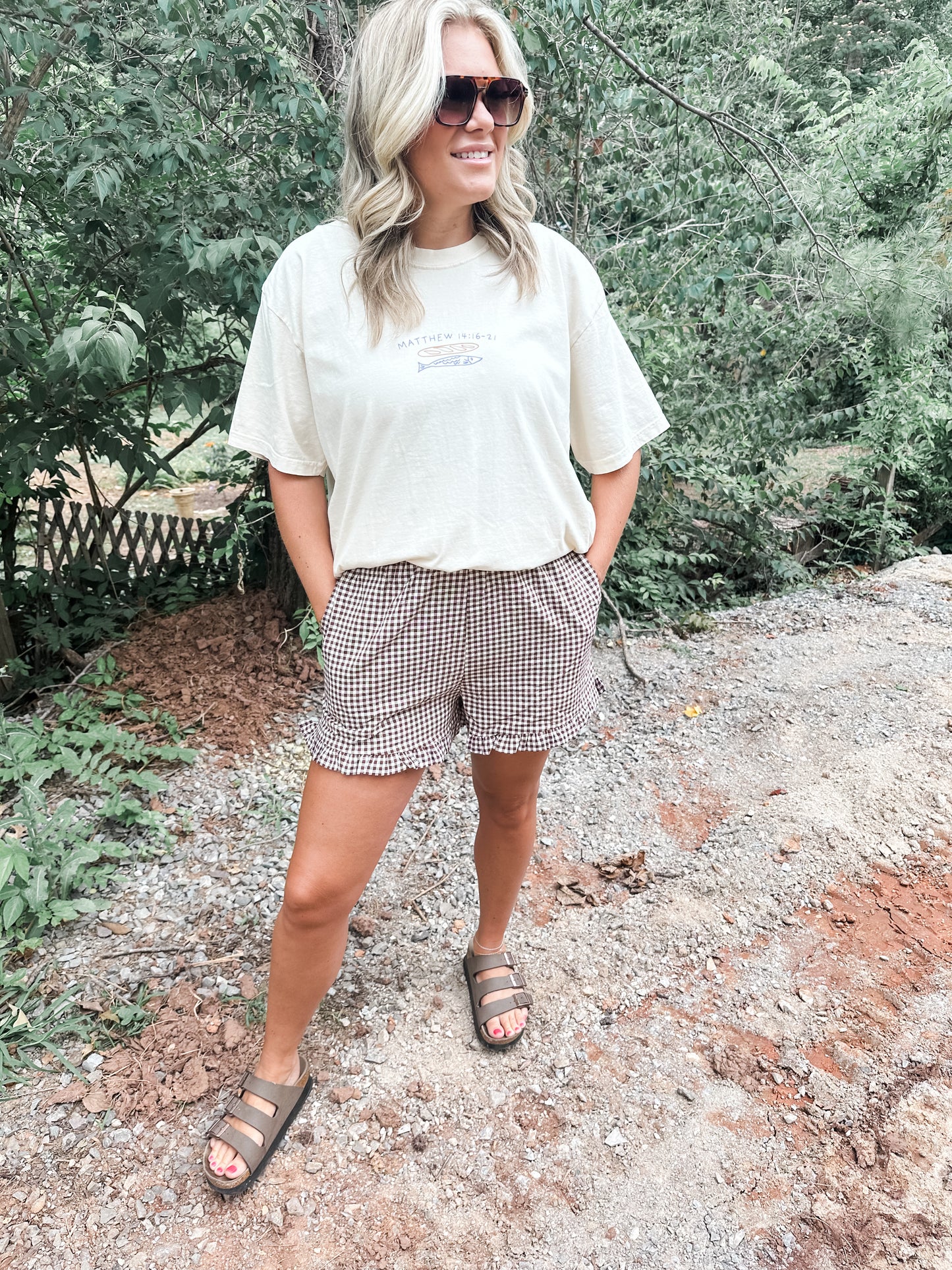 Five Loaves and Two Fish- Ivory Tee