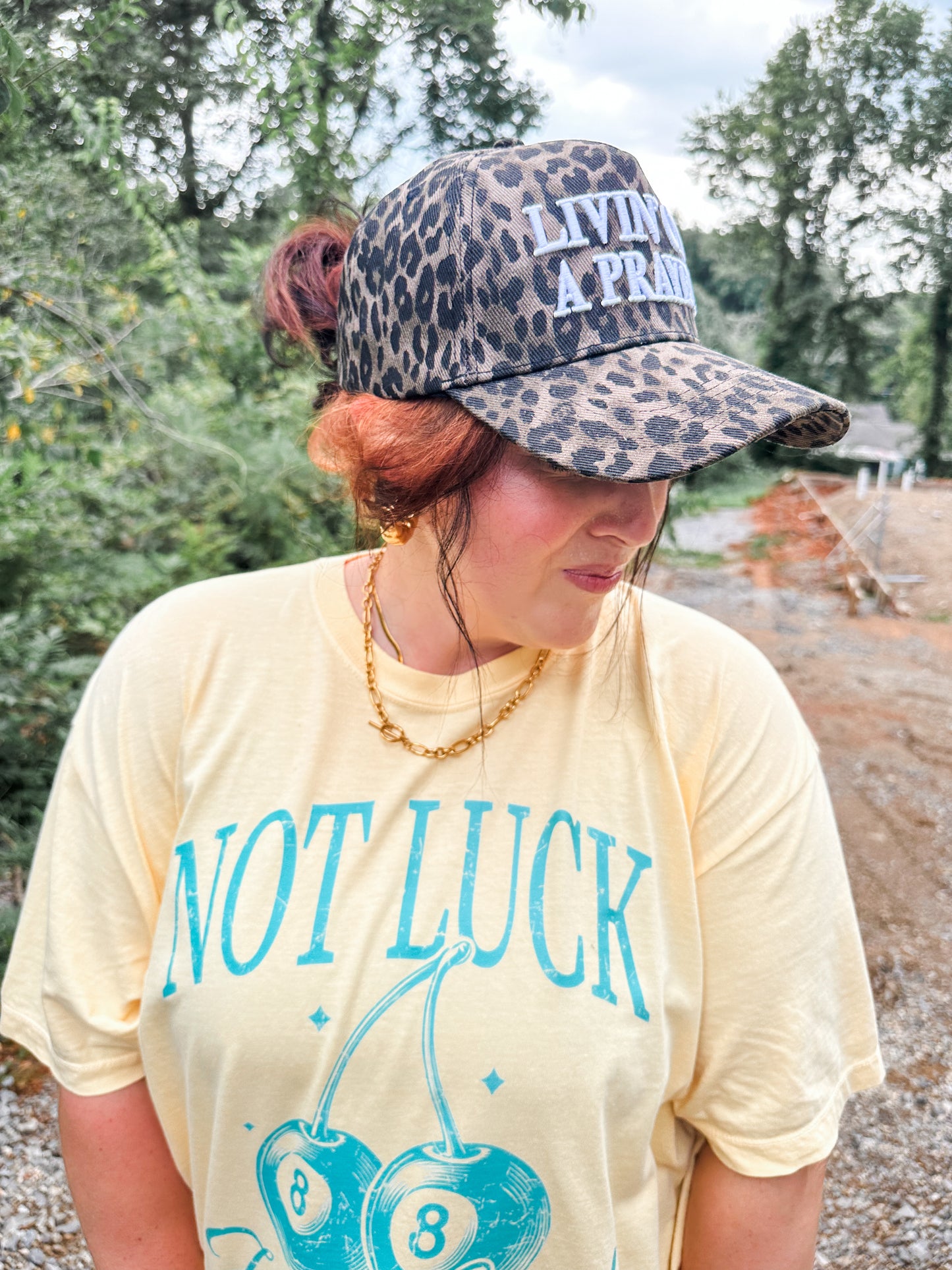 Livin’ On A Prayer Leopard Hat