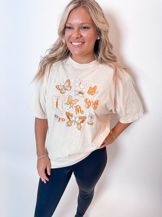 WHOLESALE TN Butterflies tee