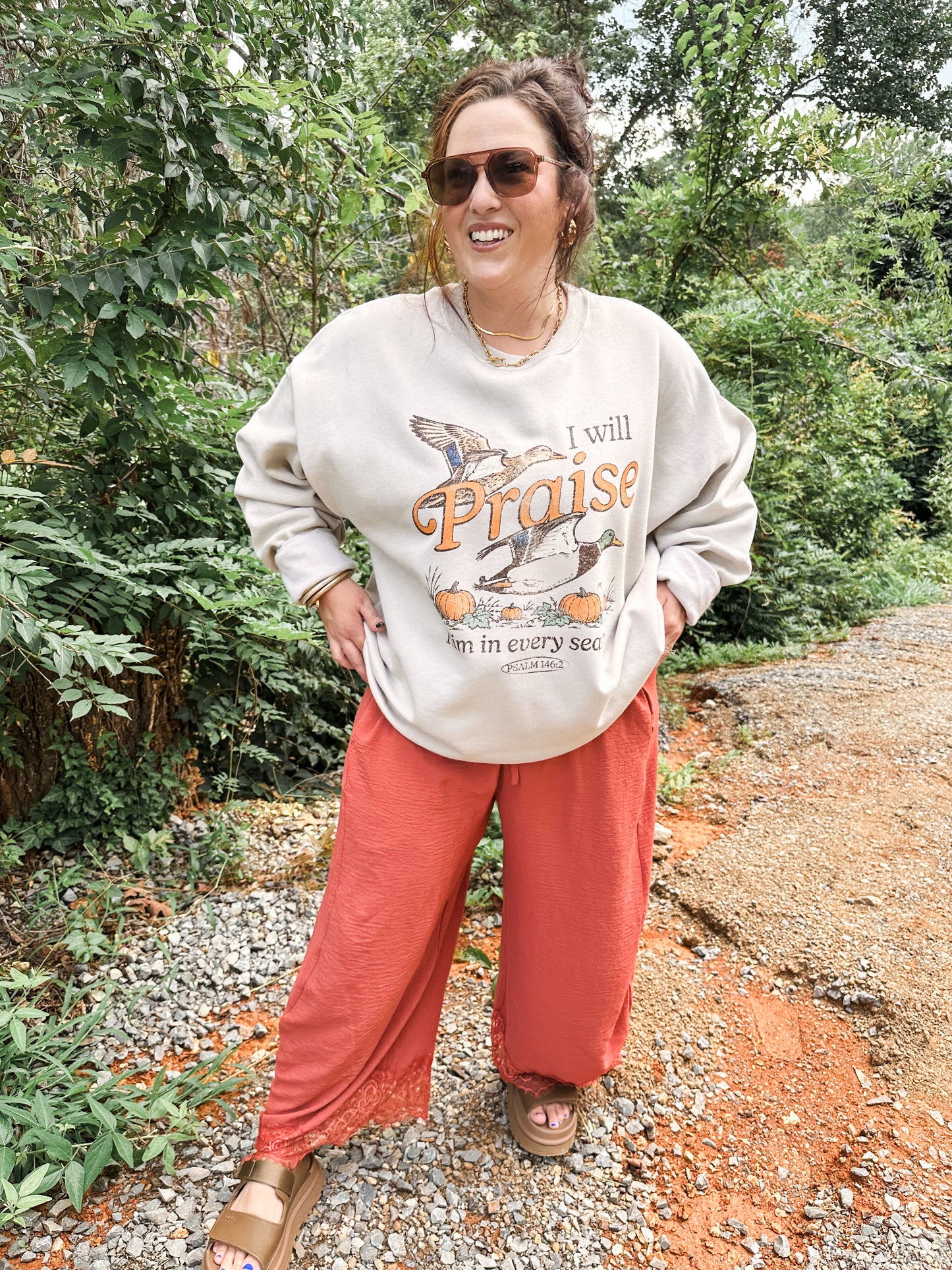 I Will Praise Him in Every Season- Sweatshirt