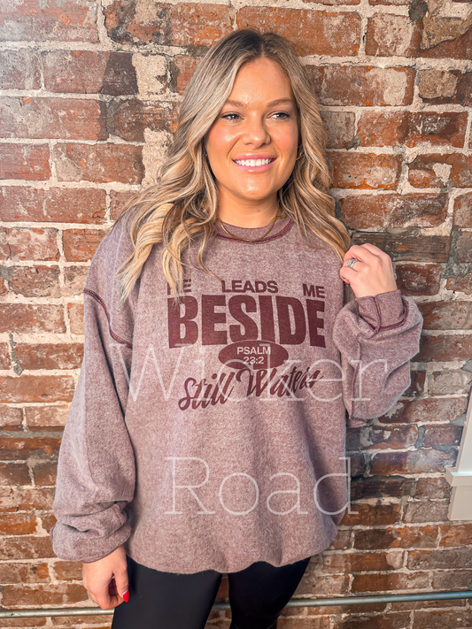 Still Waters Inside out Sweatshirt