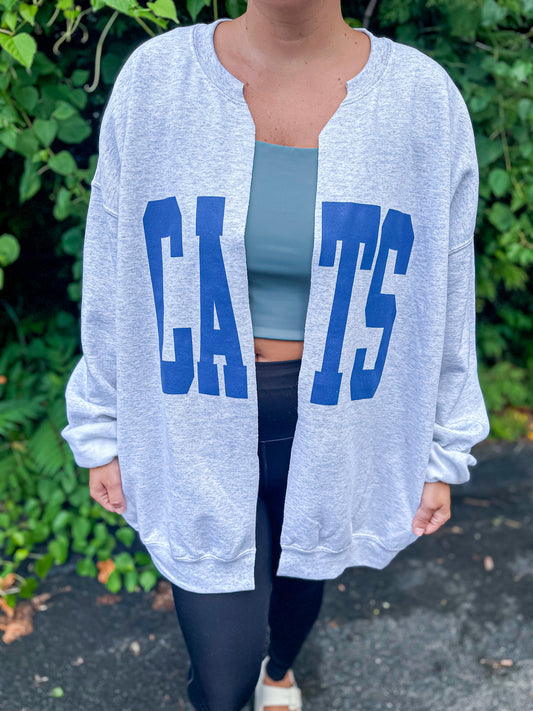 CATS ash cardigan