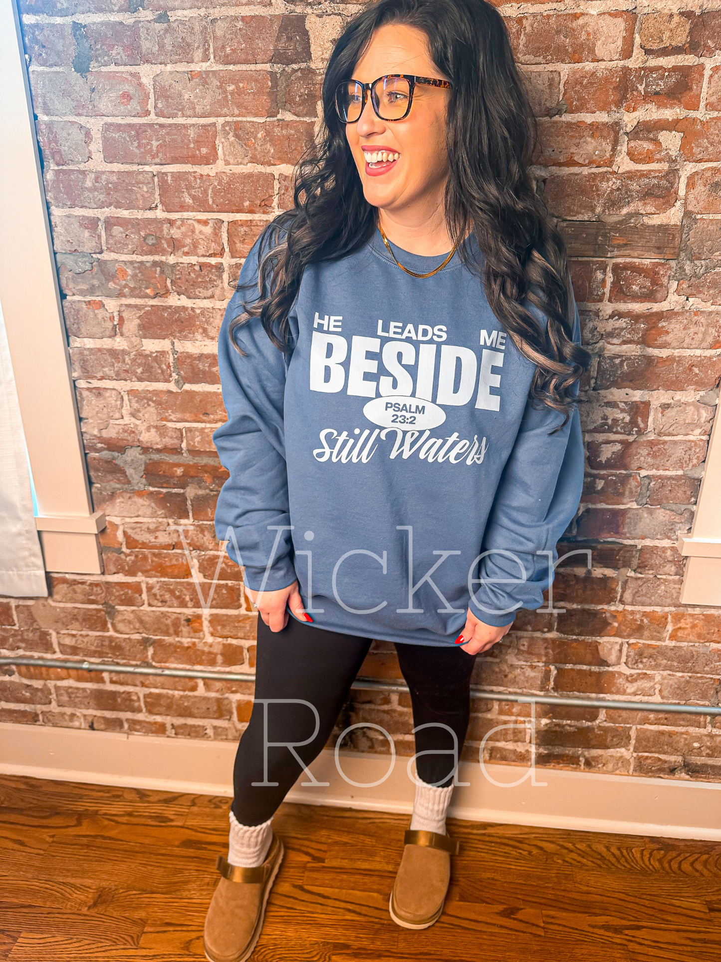Still Waters Blue sweatshirt