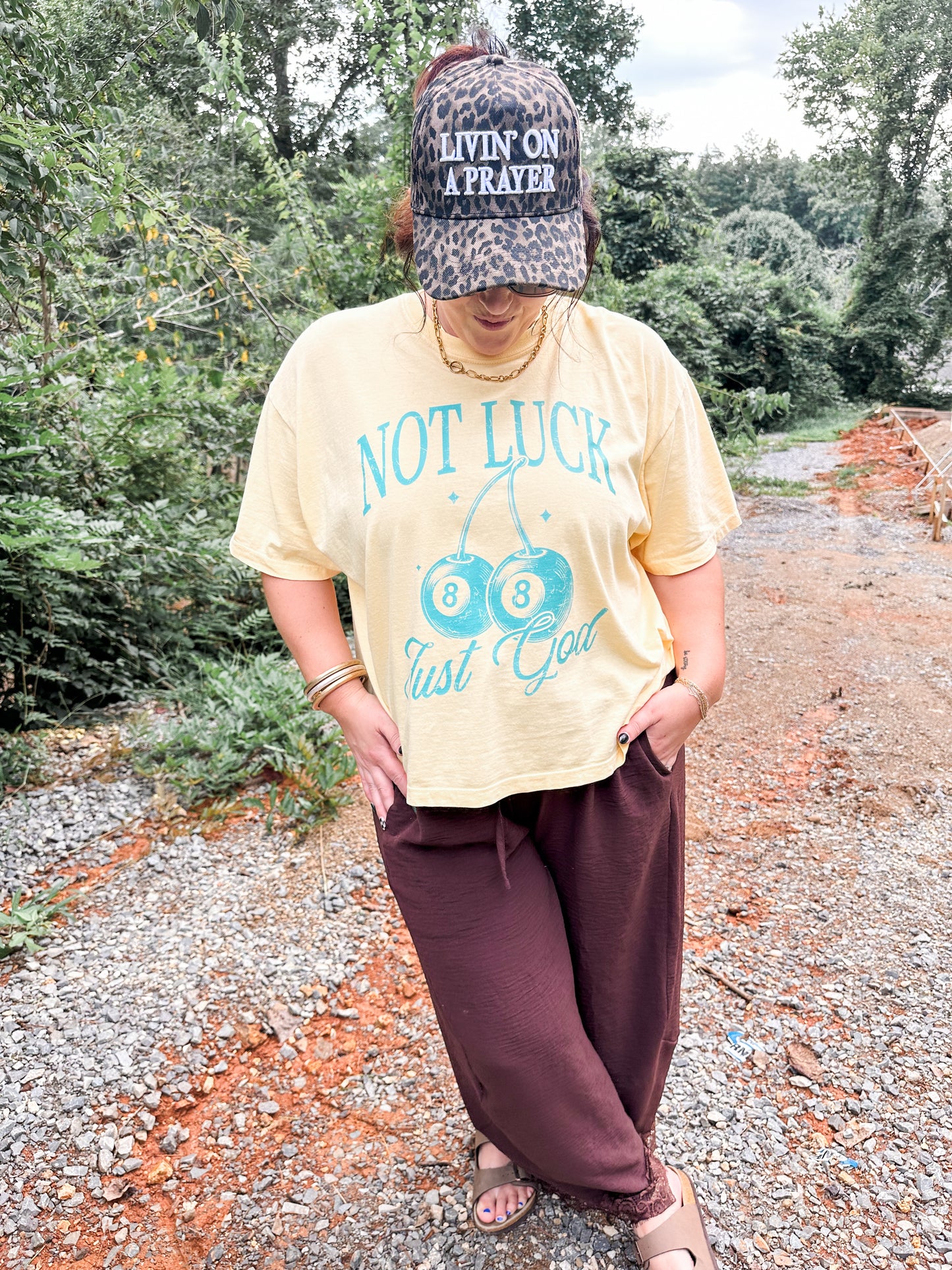 Not Luck Just God- Butter Crop