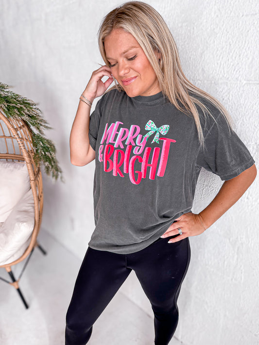 WHOLESALE Merry and Bright Tee
