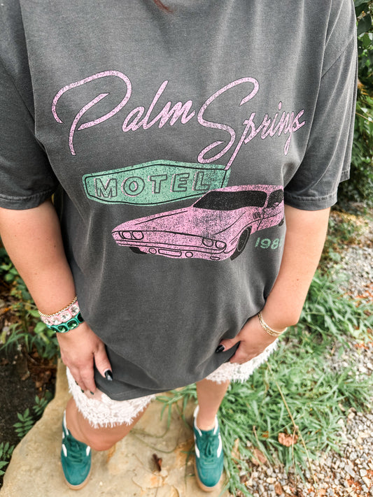 Palm Springs Motel Graphic Tee