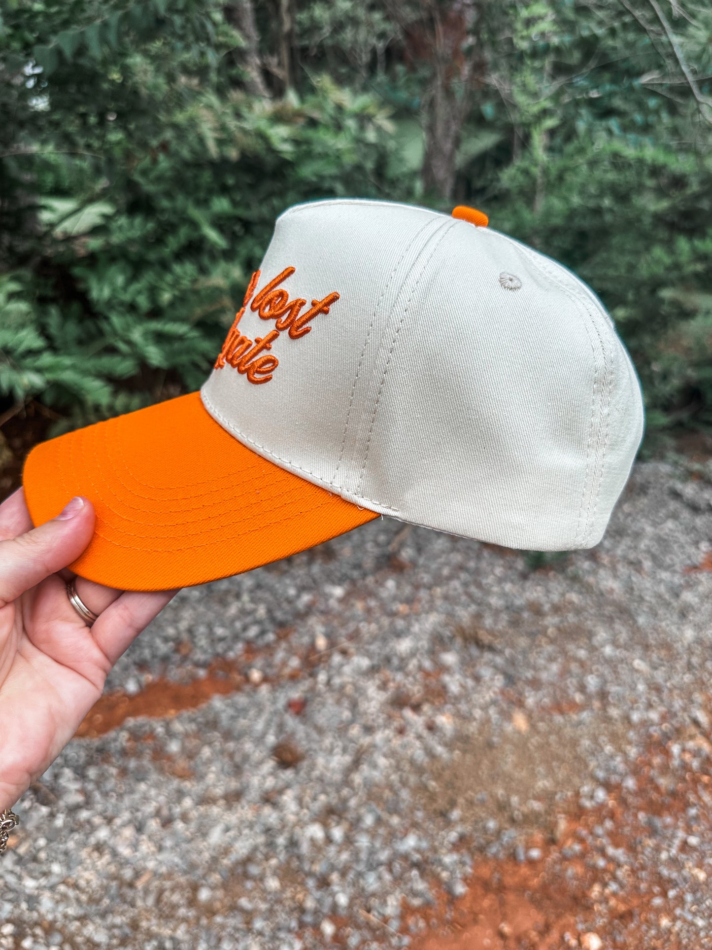 Never Lost a Tailgate Hat- Orange