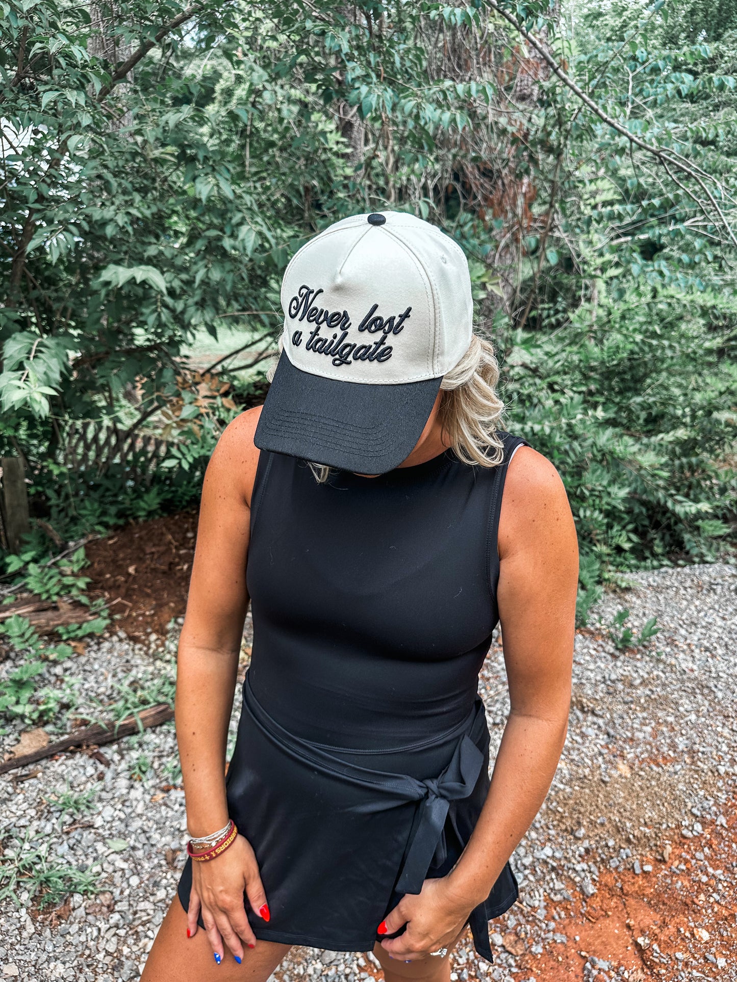 Never Lost a Tailgate Hat- Black