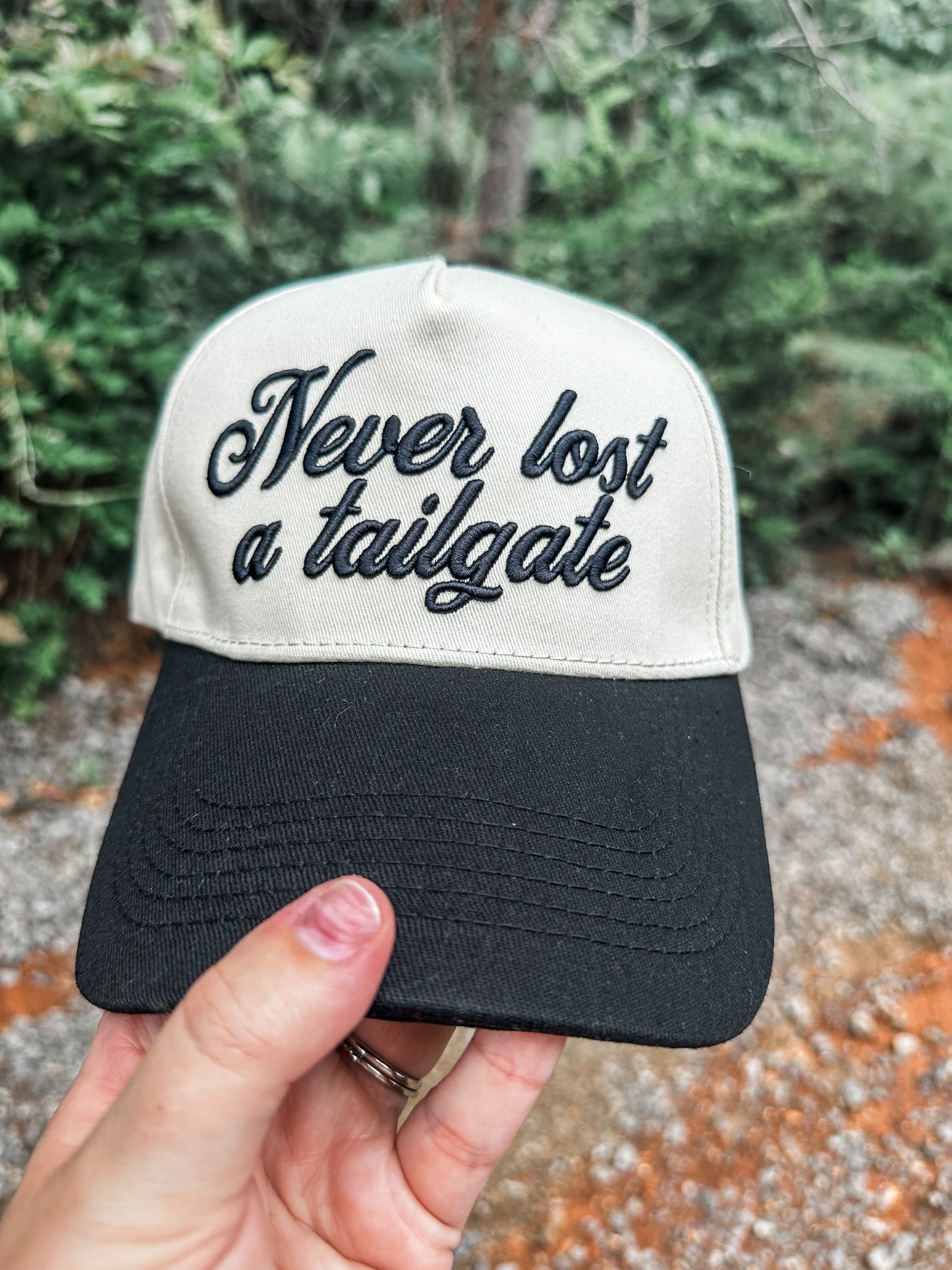 Never Lost a Tailgate Hat- Black