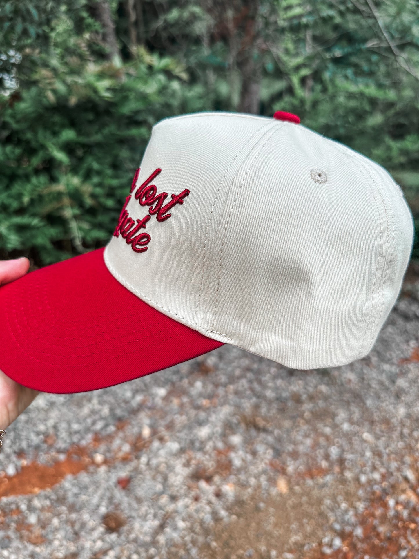 Never Lost a Tailgate Hat- Crimson