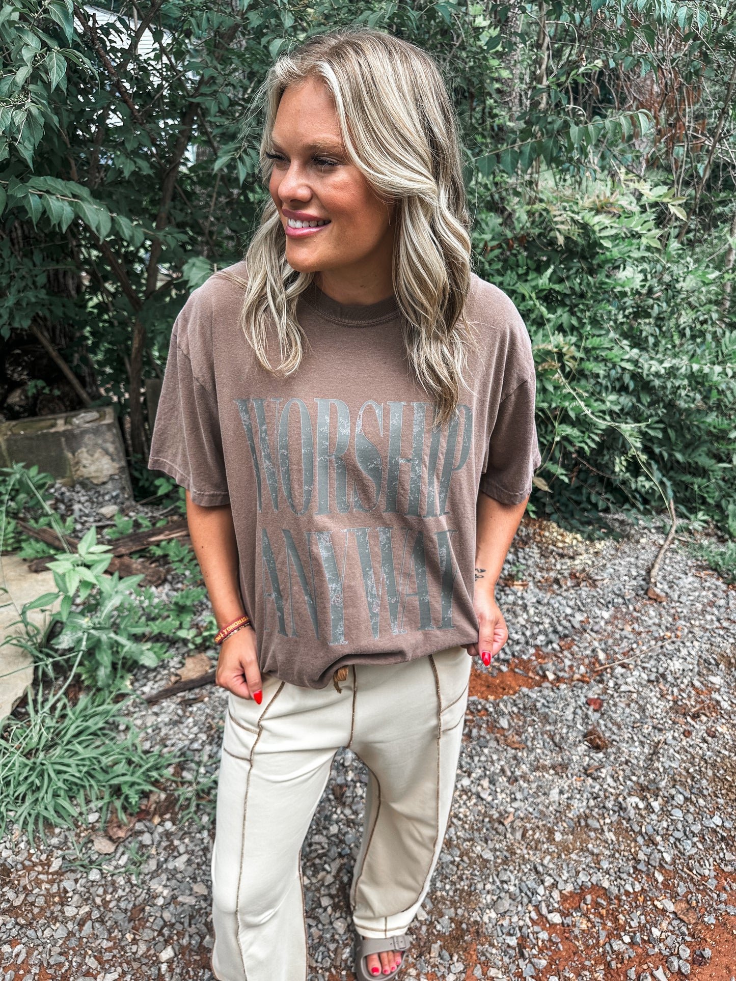 Relaxed Barrel Pants- Ivory