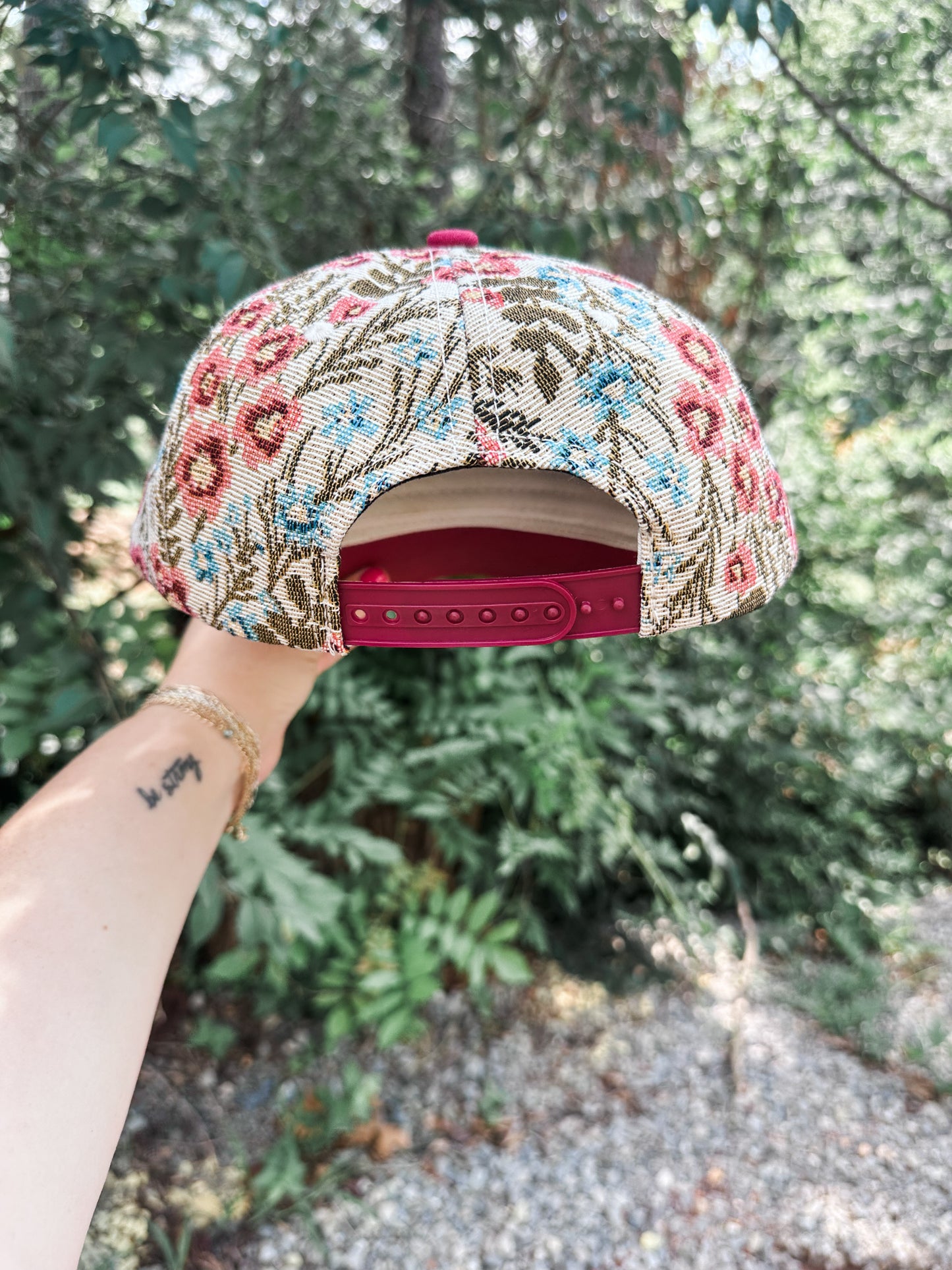 Jesus. Floral Hat