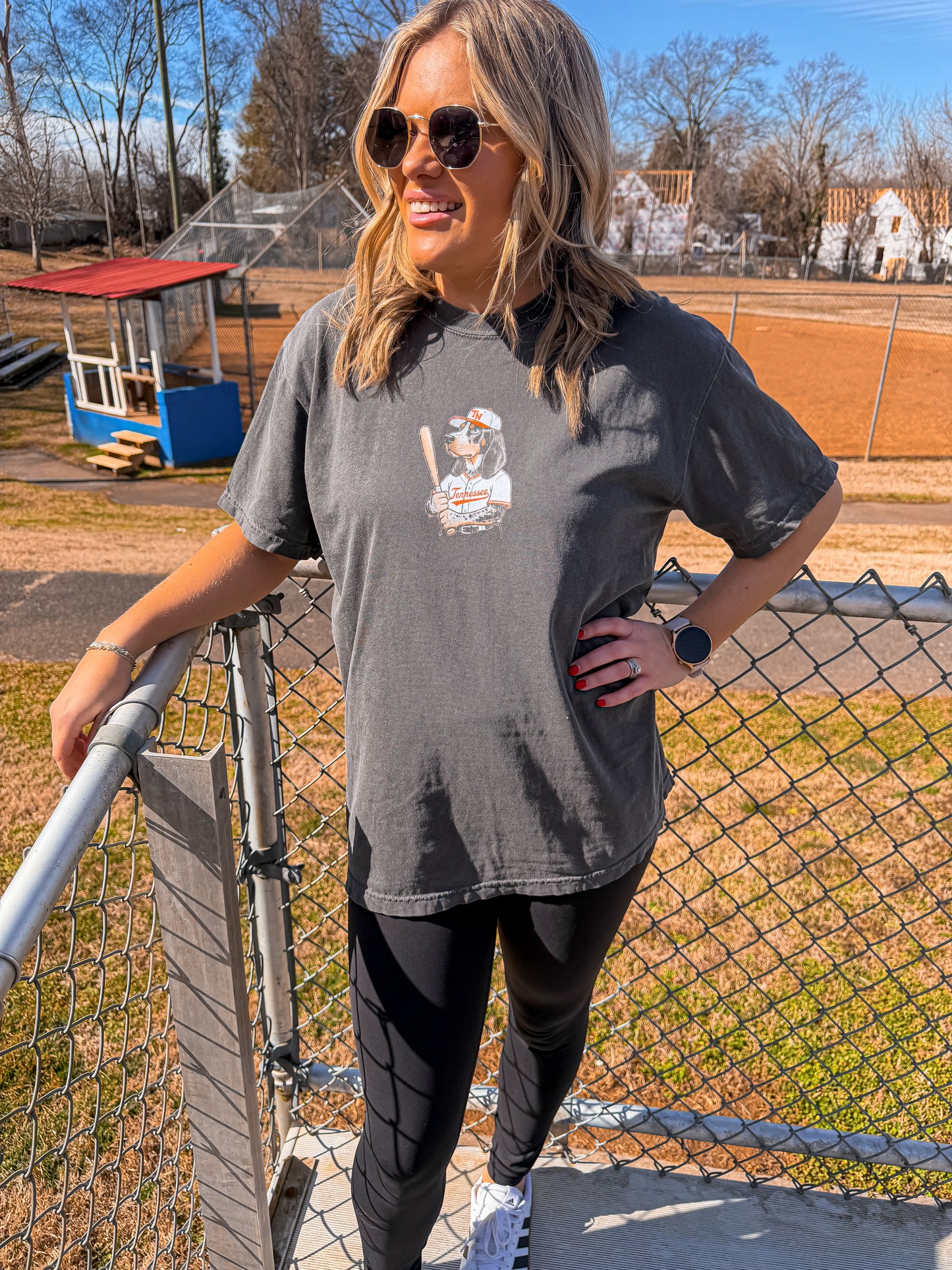 Vintage Mascot TN Baseball- Pepper Tee