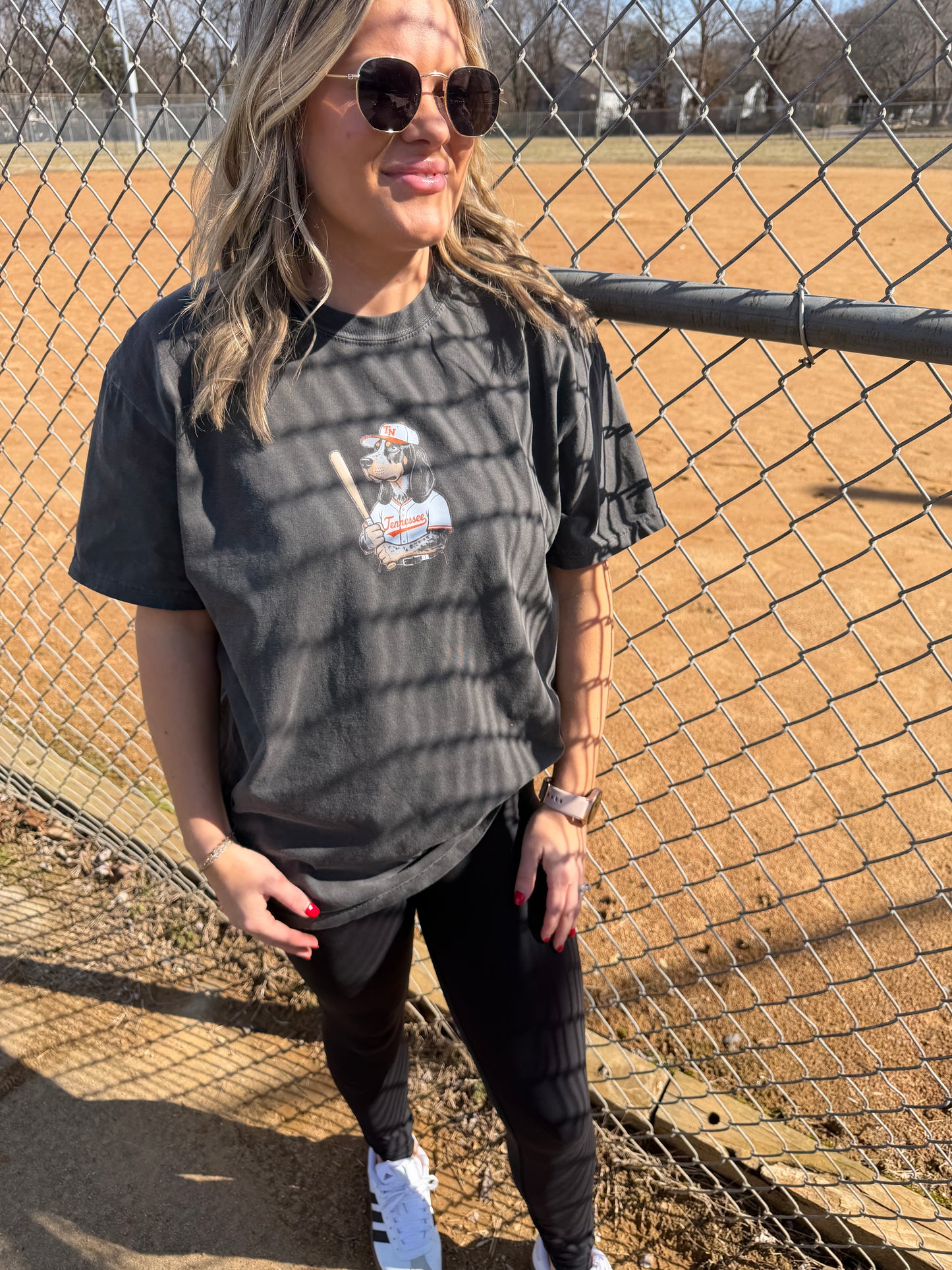 Vintage Mascot TN Baseball- Pepper Tee