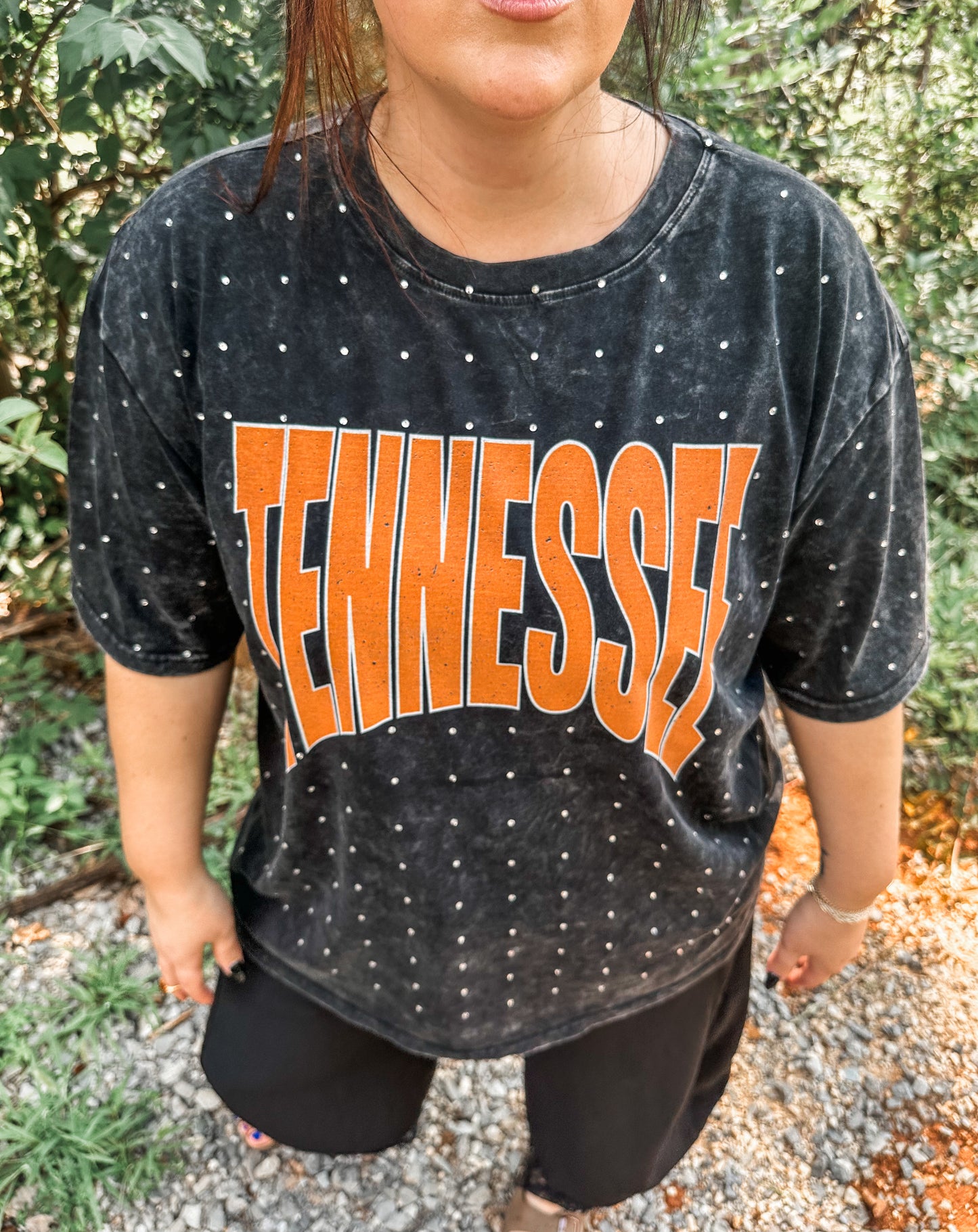 Tennessee Bling Acid Washed Tee