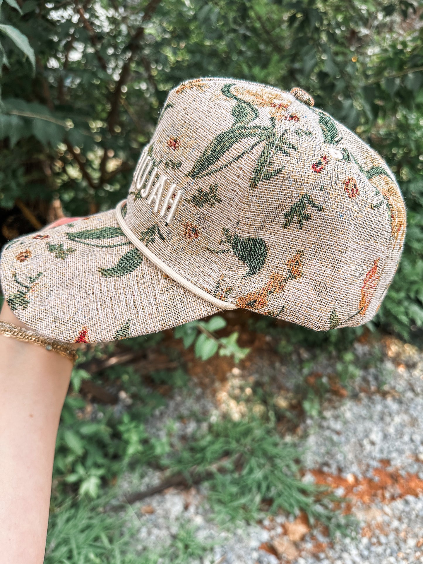 Hallelujah Floral Hat