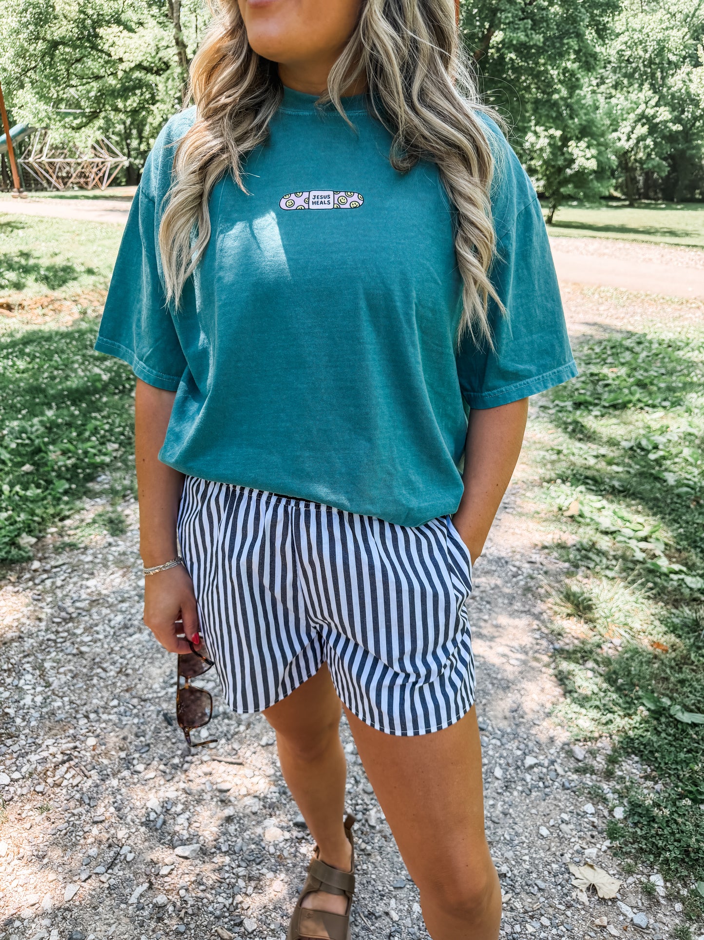Jesus Heals Comfort Colors Tee